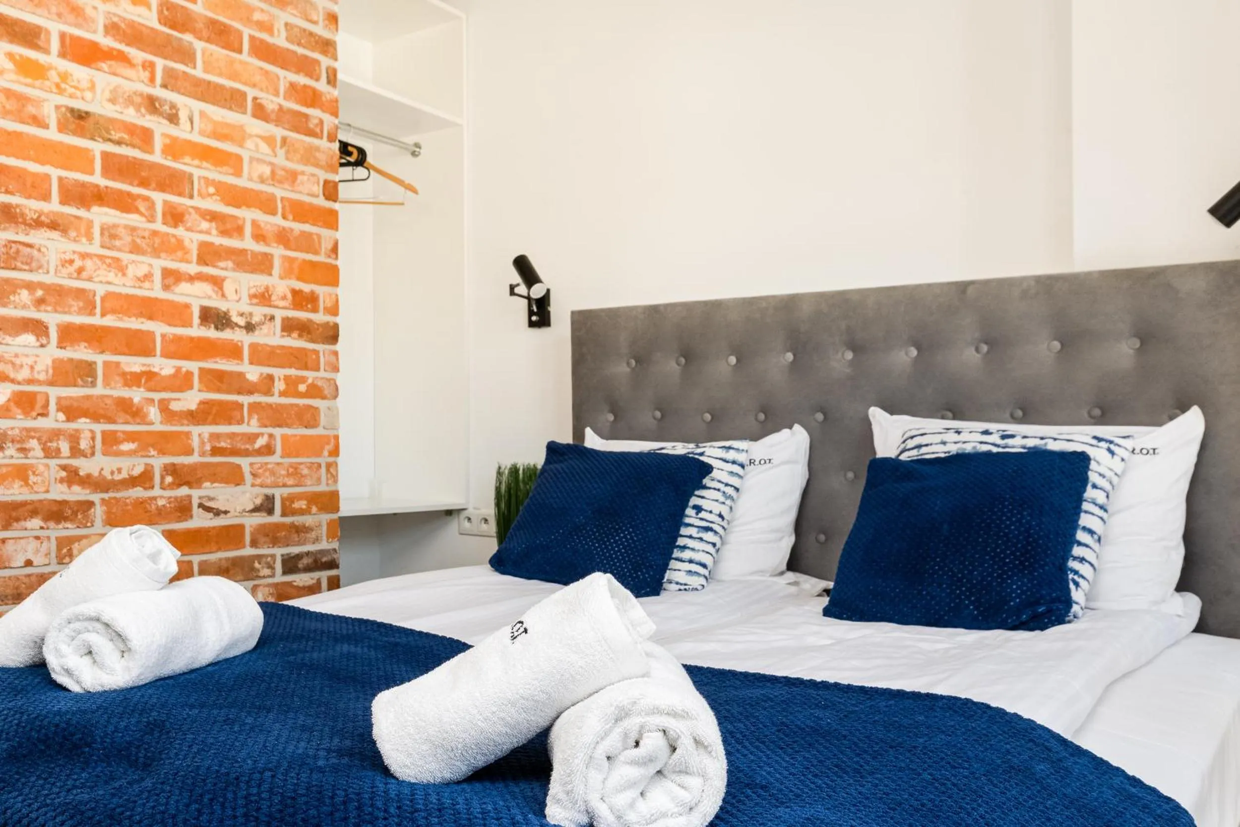 Bed in Saint Florian's Suites - Old Town Luxury Apartments - by Upstairs