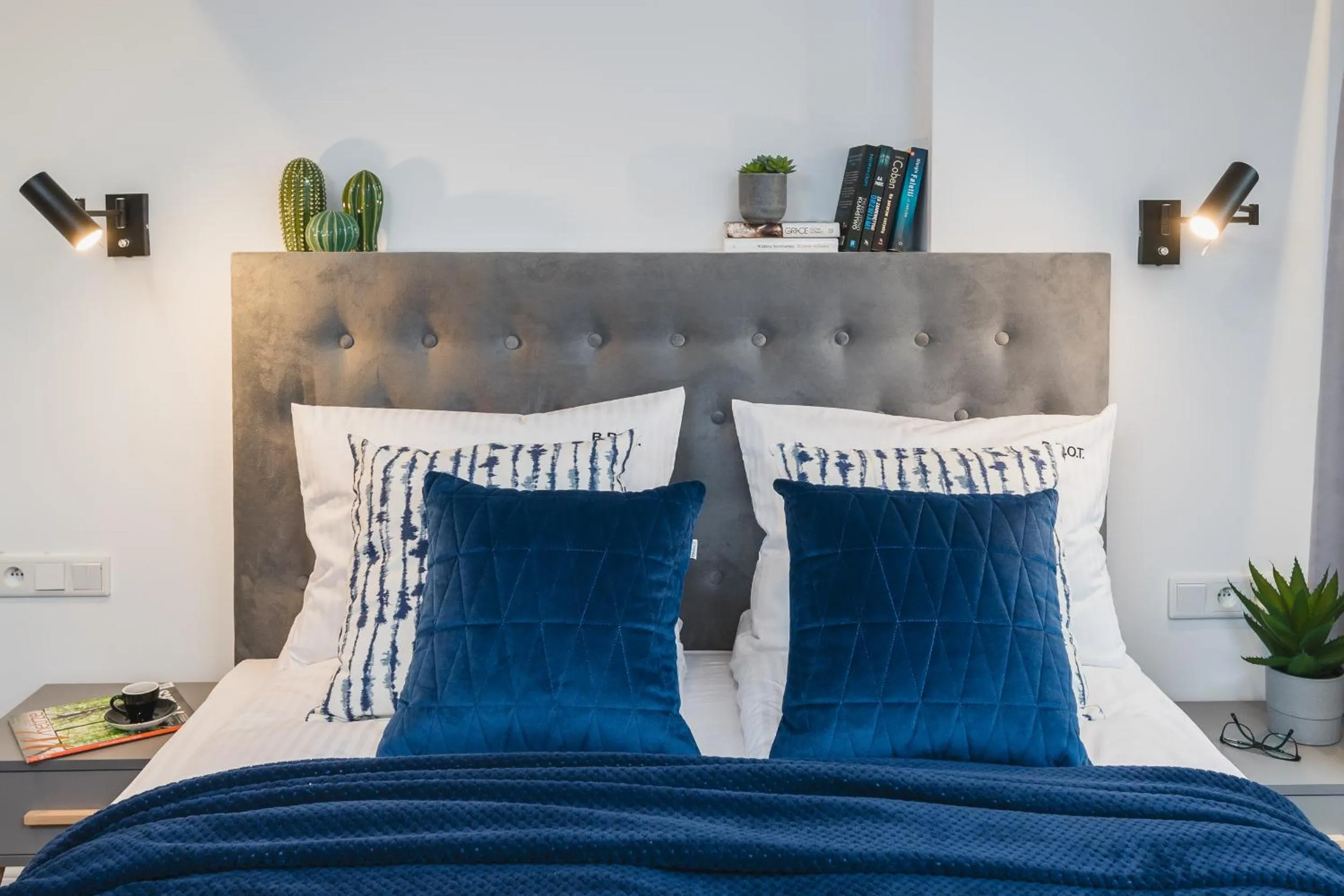 Bed in Saint Florian's Suites - Old Town Luxury Apartments - by Upstairs
