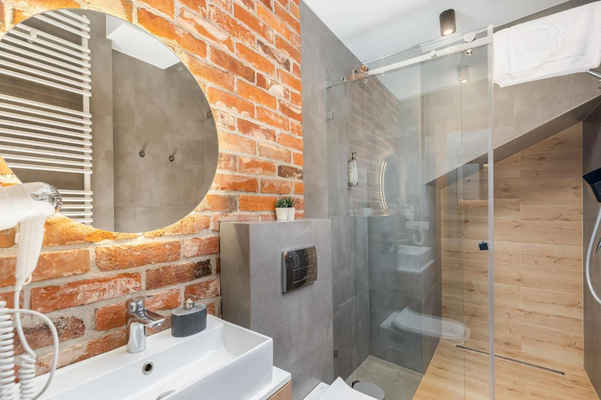 Shower in Saint Florian's Suites - Old Town Luxury Apartments - by Upstairs
