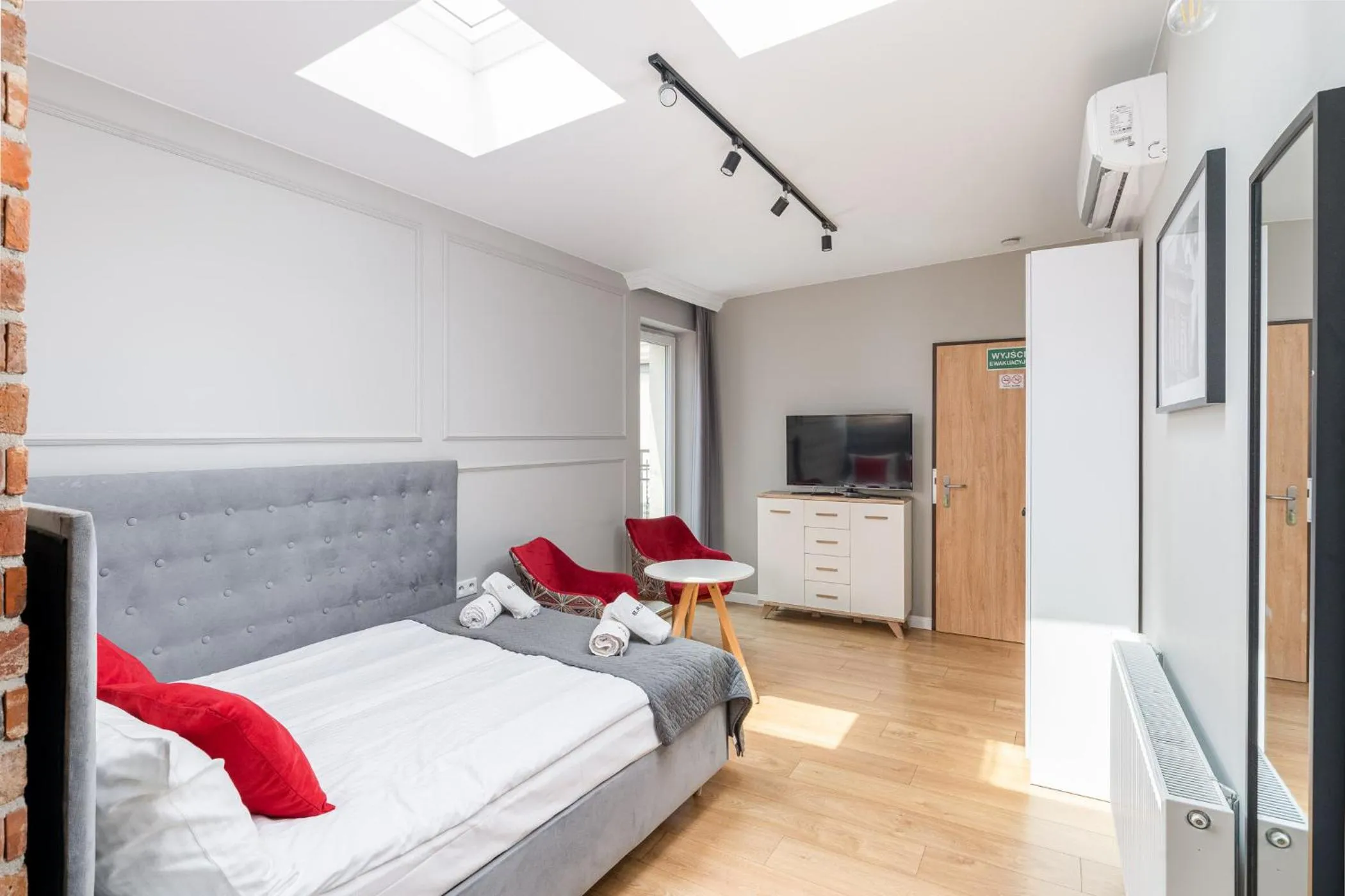 Bed in Saint Florian's Suites - Old Town Luxury Apartments - by Upstairs