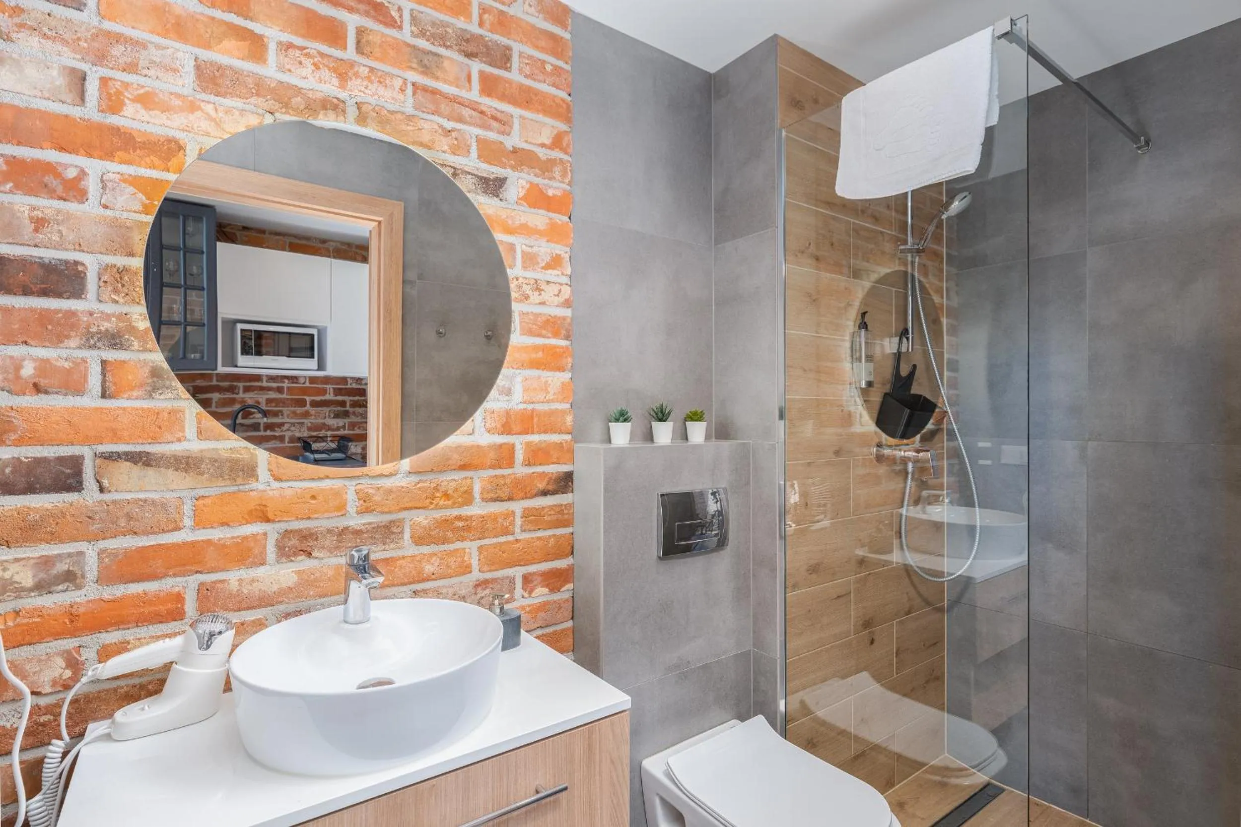 Shower in Saint Florian's Suites - Old Town Luxury Apartments - by Upstairs