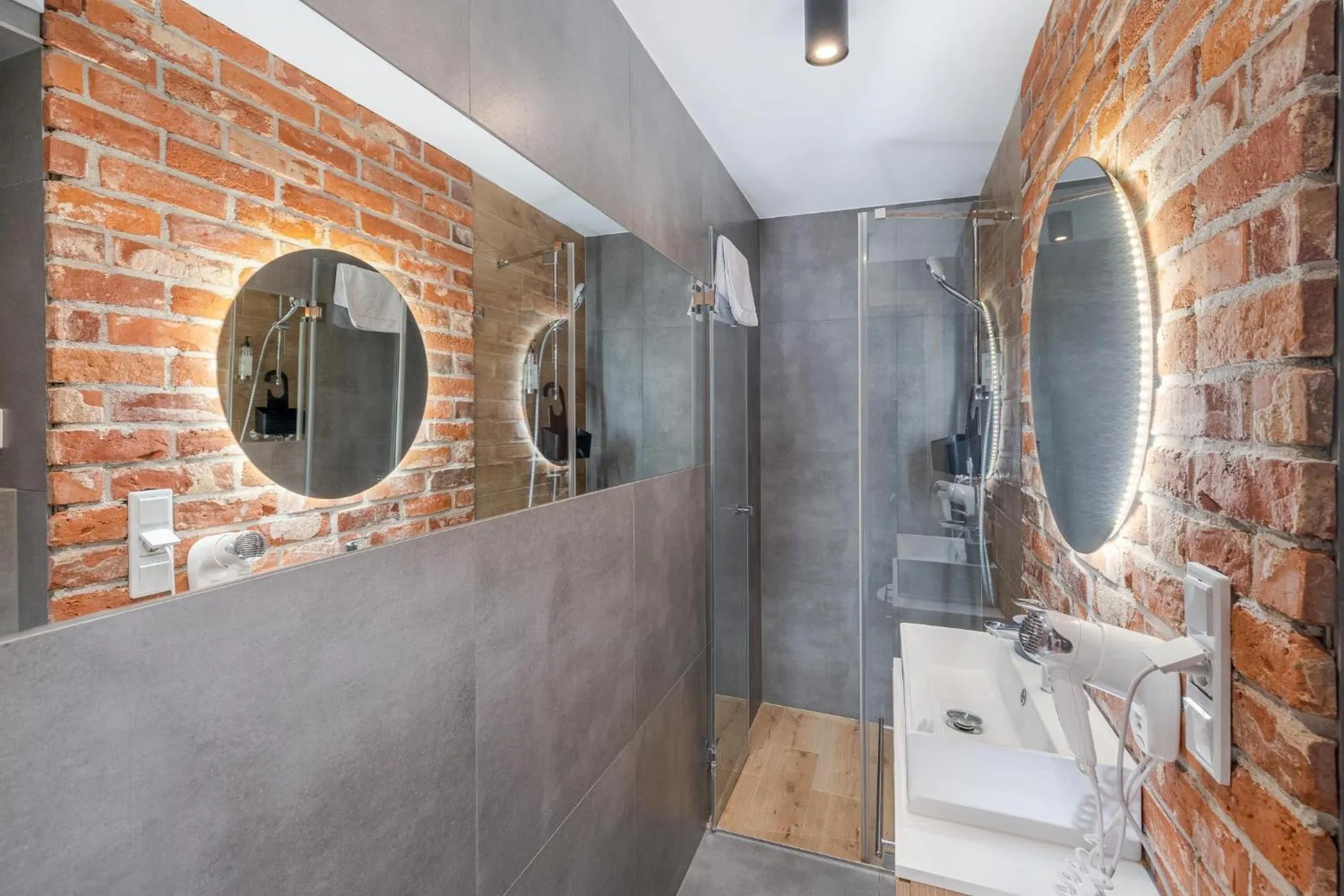Shower in Saint Florian's Suites - Old Town Luxury Apartments - by Upstairs