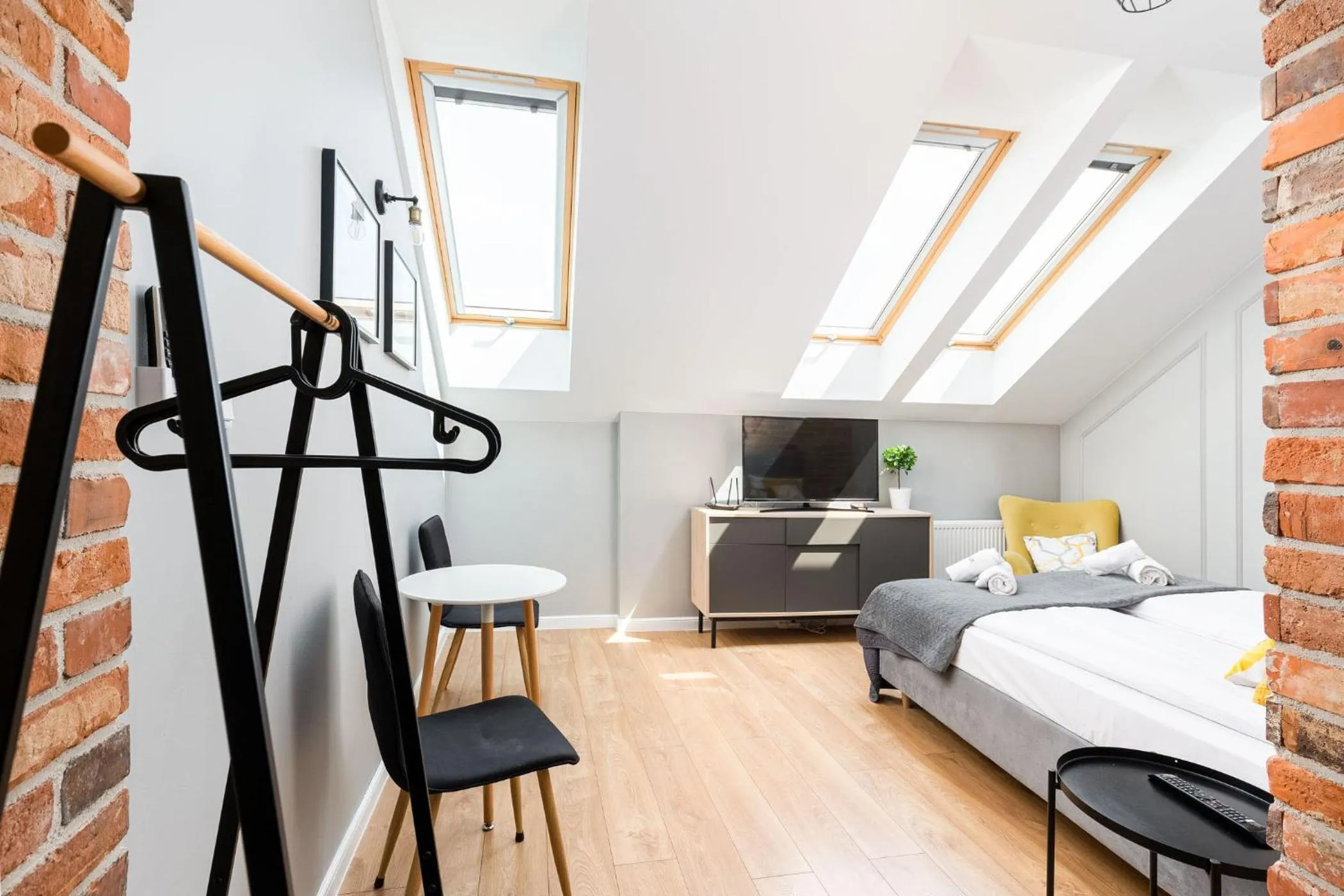 Bed in Saint Florian's Suites - Old Town Luxury Apartments - by Upstairs