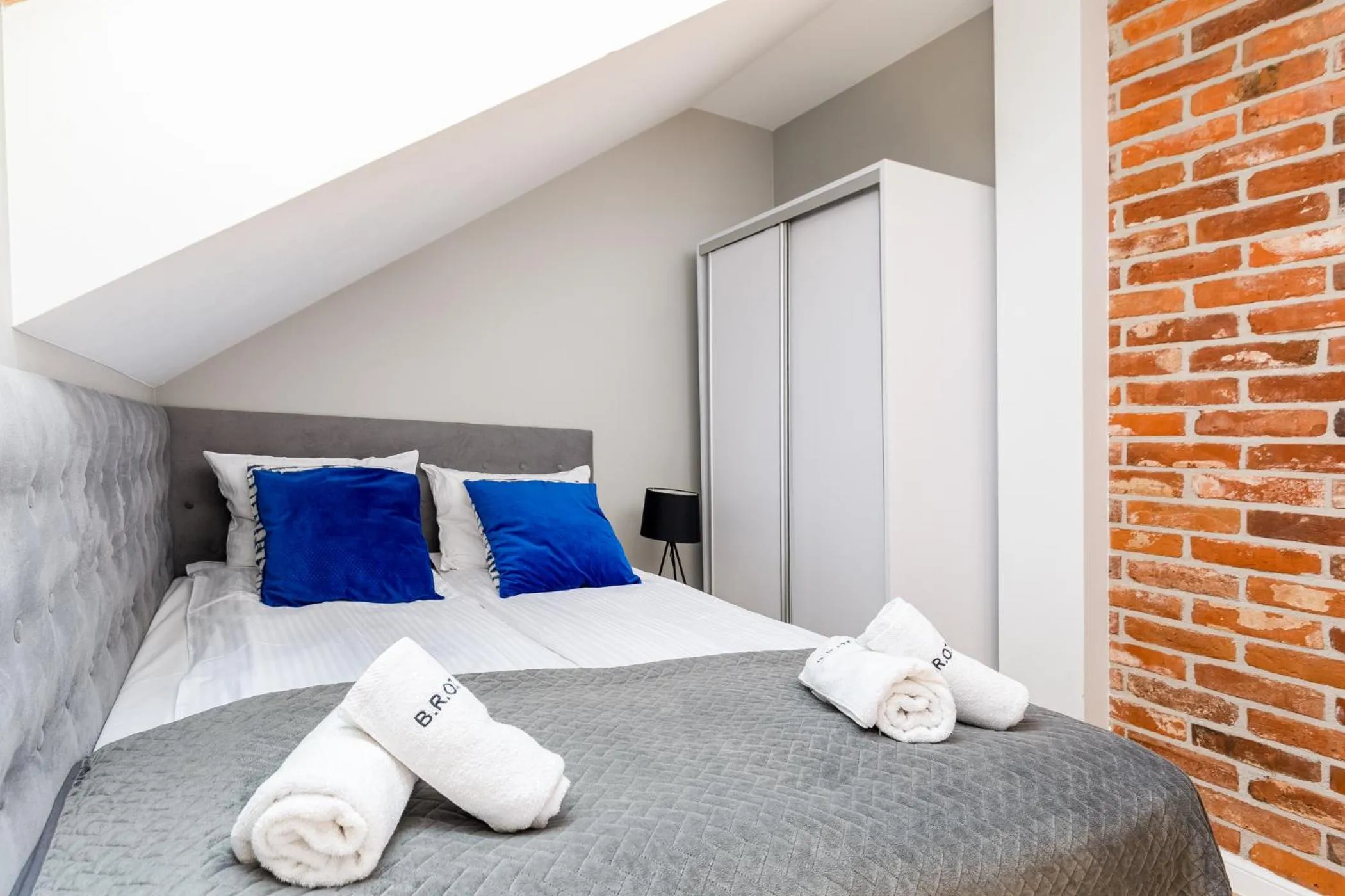 Bed in Saint Florian's Suites - Old Town Luxury Apartments - by Upstairs