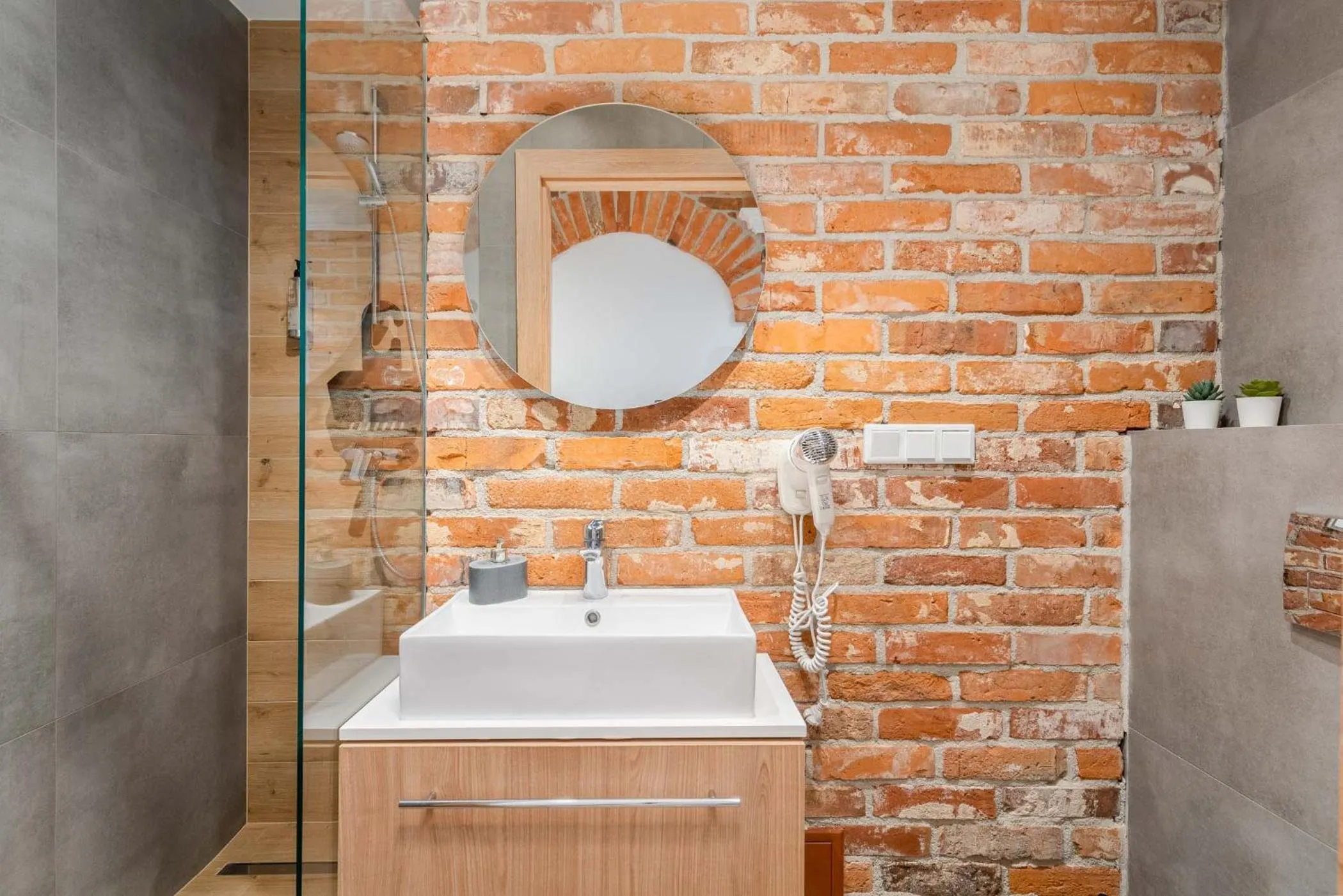 Shower in Saint Florian's Suites - Old Town Luxury Apartments - by Upstairs