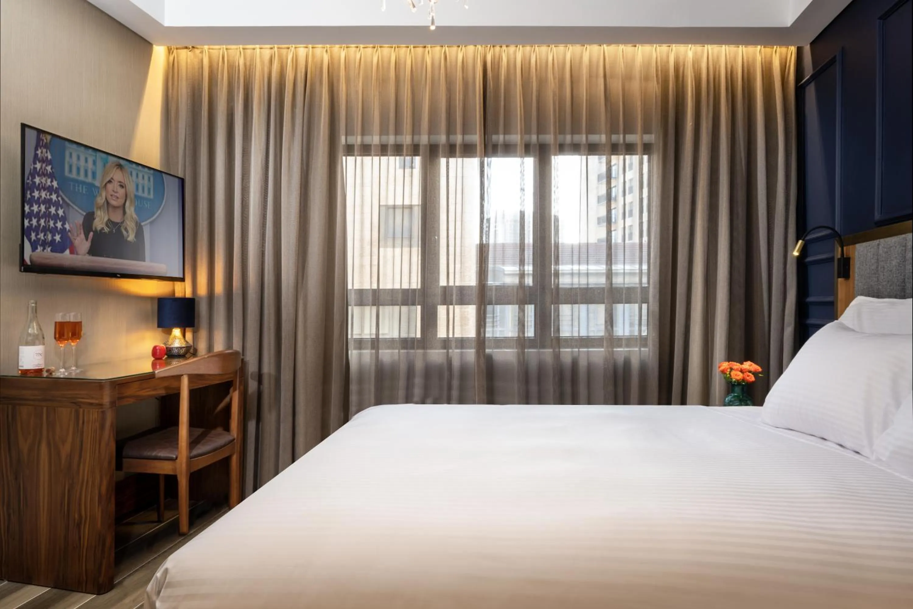 Photo of the whole room, Bed in The David Story Boutique