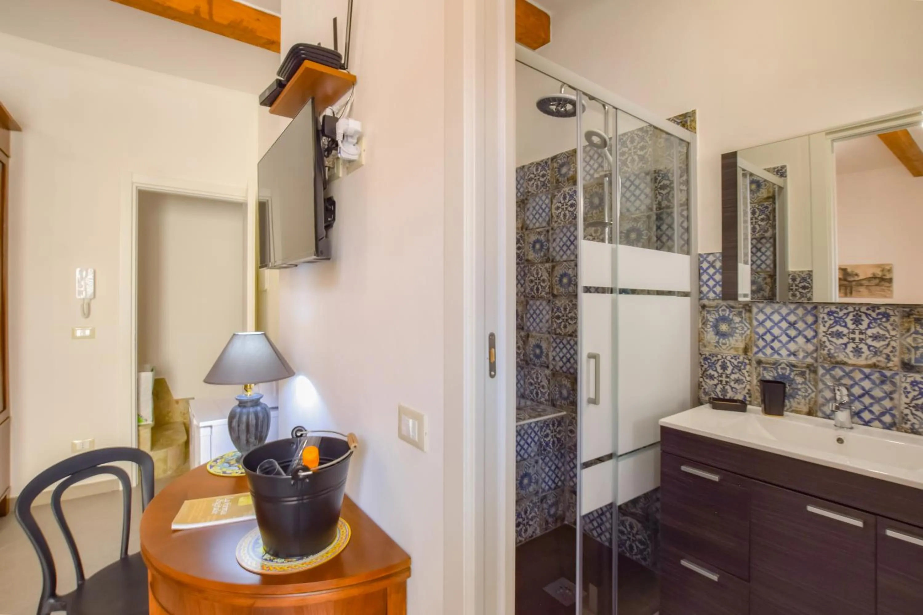 Bathroom in AMUNI' Apartments