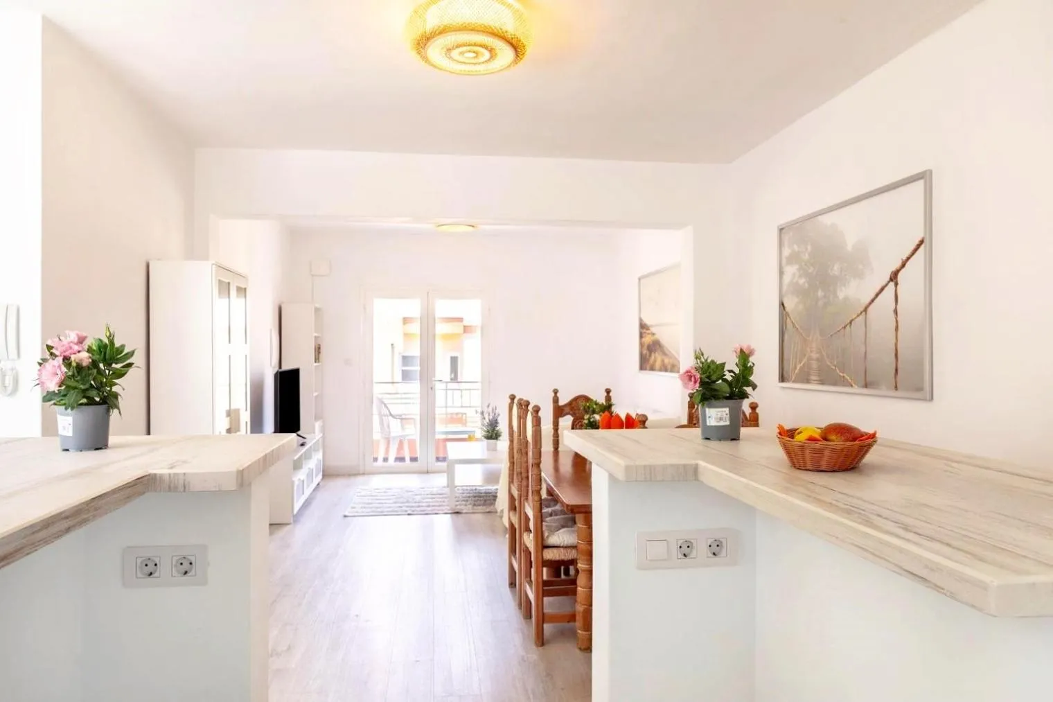 Kitchen or kitchenette in Light-flooded loft in Santa Cruz