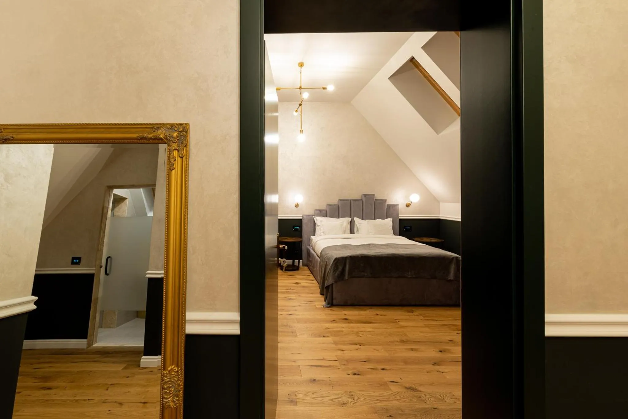 Bed in Boutique Hotel Cocosul de Aur