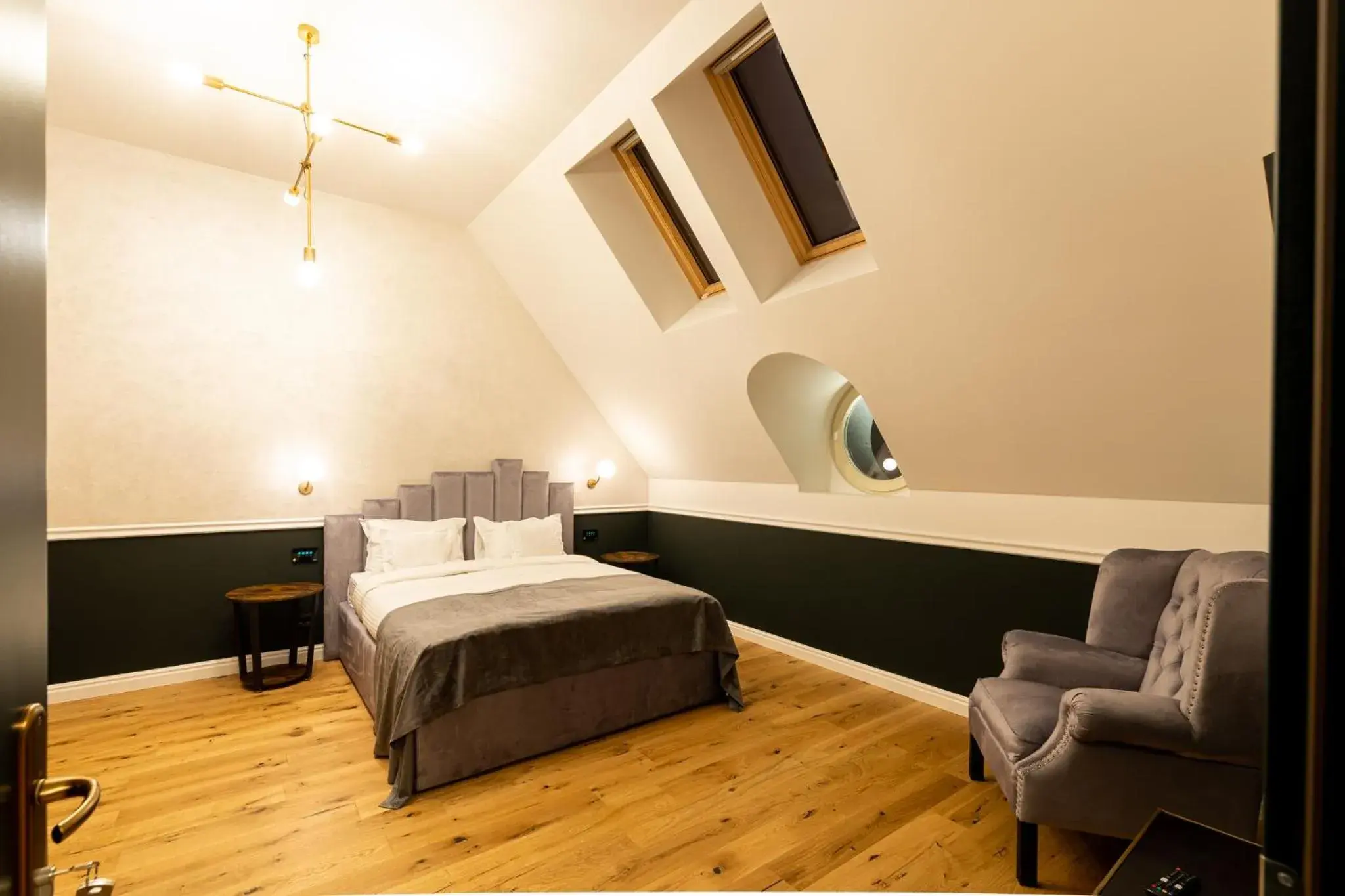 Bed in Boutique Hotel Cocosul de Aur Bed in Boutique Hotel Cocosul de Aur