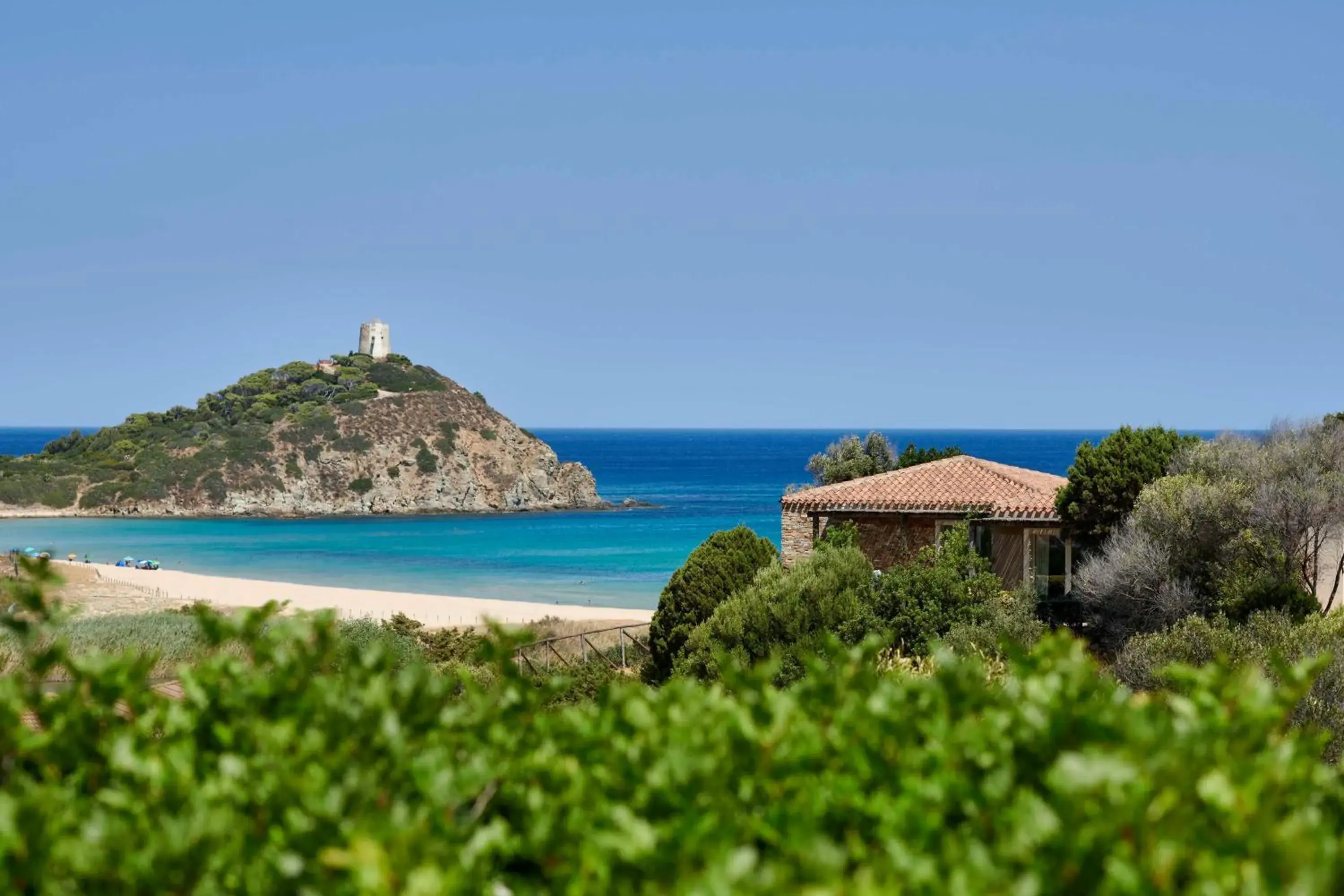 Property building in Baia Di Chia Resort Sardinia, Curio Collection By Hilton Property building in Baia Di Chia Resort Sardinia, Curio Collection By Hilton