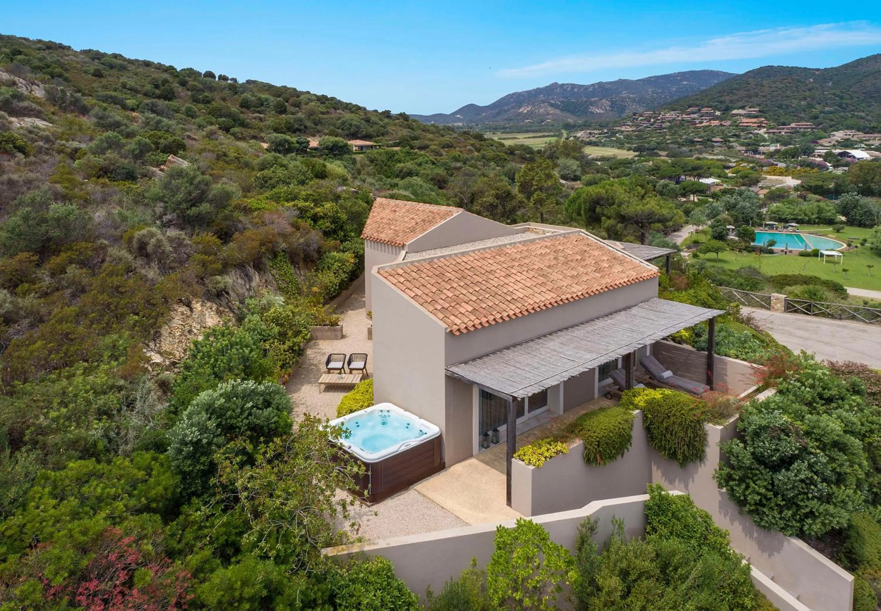 View (from property/room) in Baia Di Chia Resort Sardinia, Curio Collection By Hilton