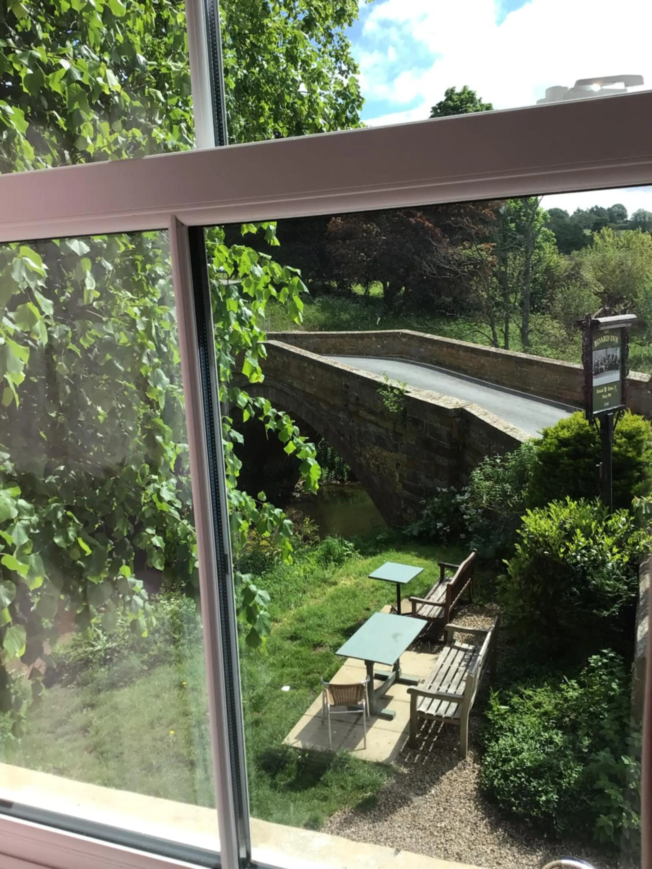 Patio in The Board Inn - Lealholm