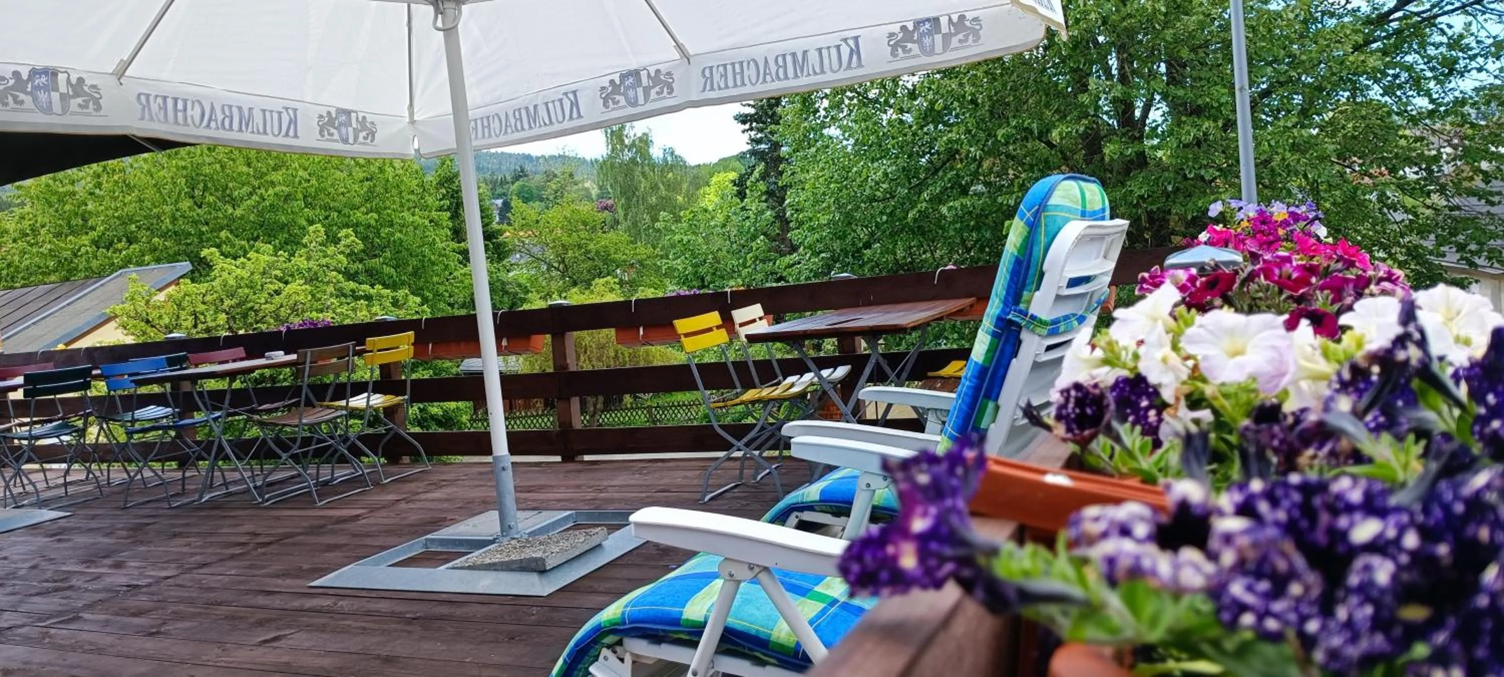 Patio in Landhotel Jägerhof