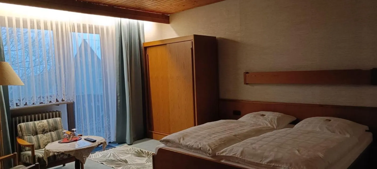 Photo of the whole room, Bed in Landhotel Jägerhof