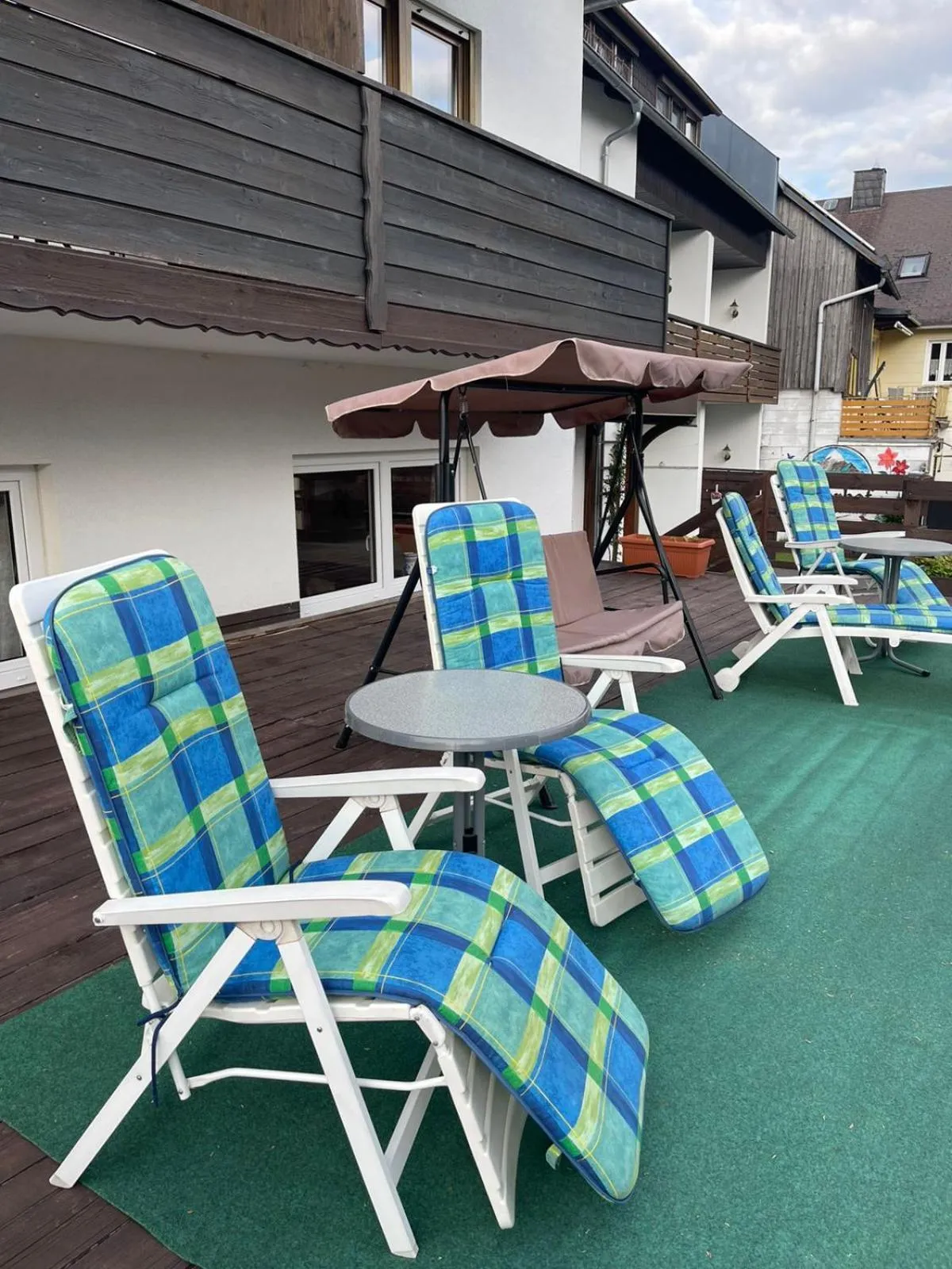 Balcony/Terrace in Landhotel Jägerhof