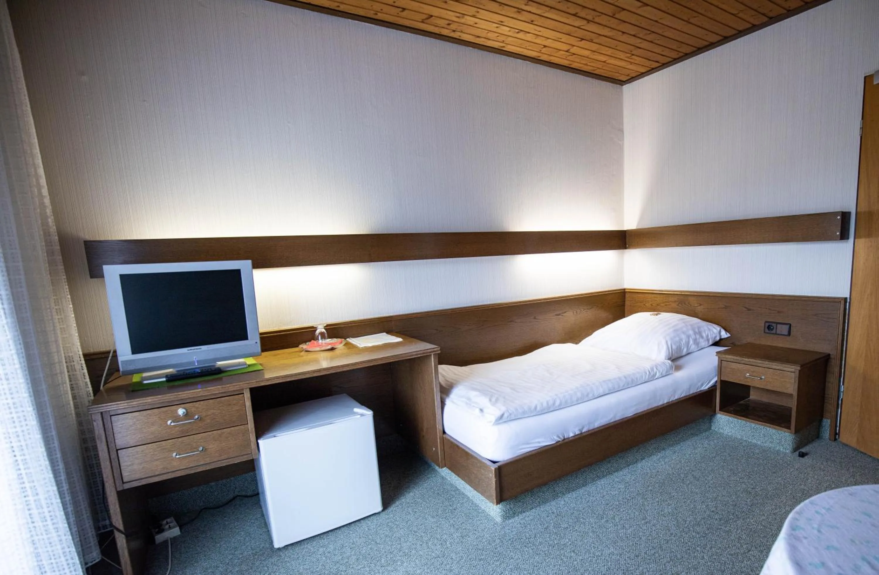 Bedroom, Bed in Landhotel Jägerhof