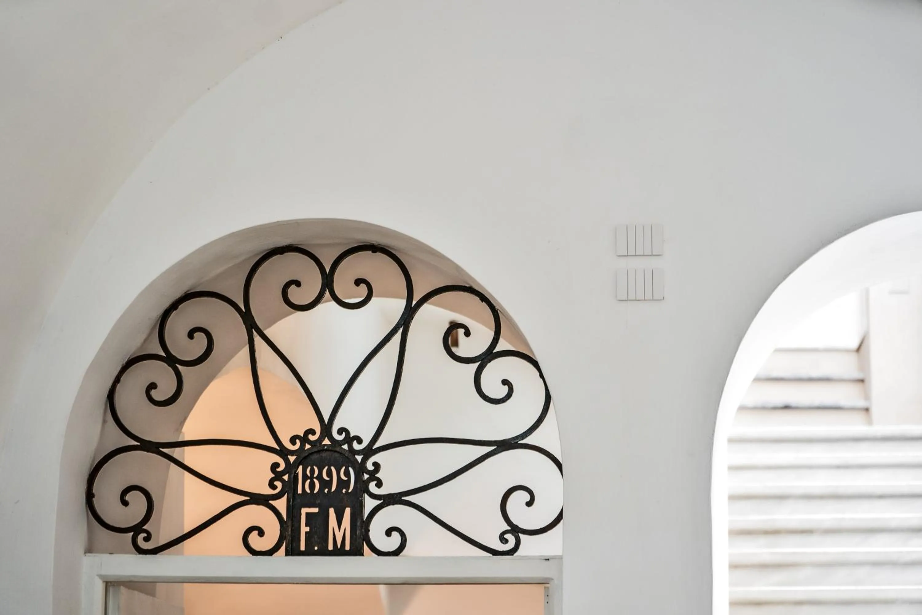 Decorative detail in Palazzo Mosco - Dimora Storica