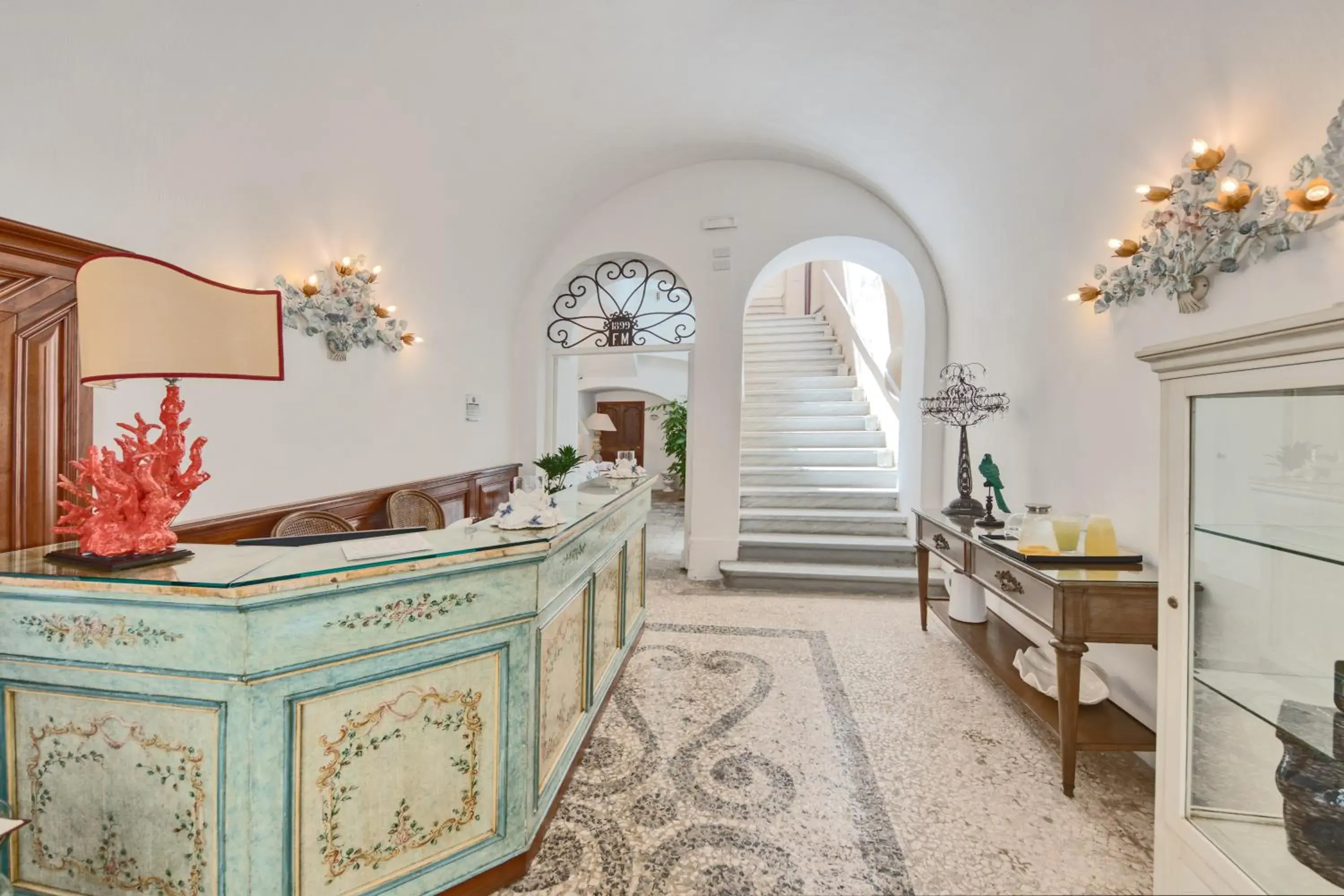 Lobby or reception in Palazzo Mosco - Dimora Storica Lobby or reception in Palazzo Mosco - Dimora Storica