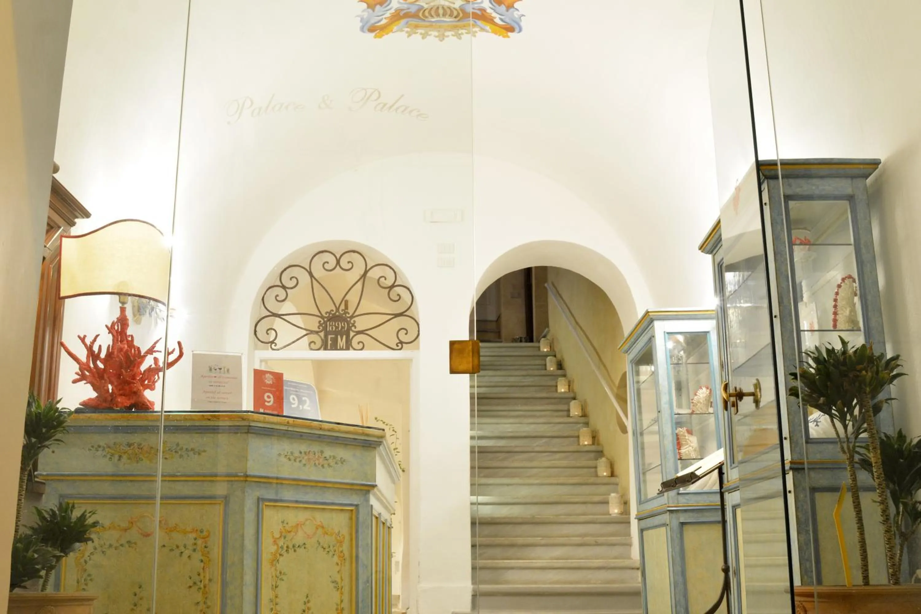 Lobby or reception in Palazzo Mosco - Dimora Storica