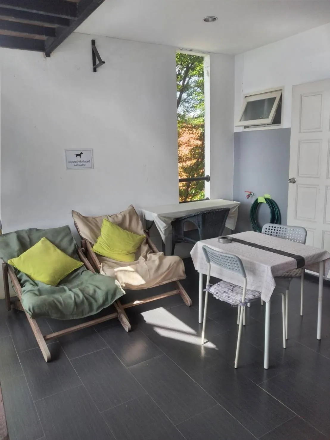 Balcony/Terrace in White Monkey Guesthouse