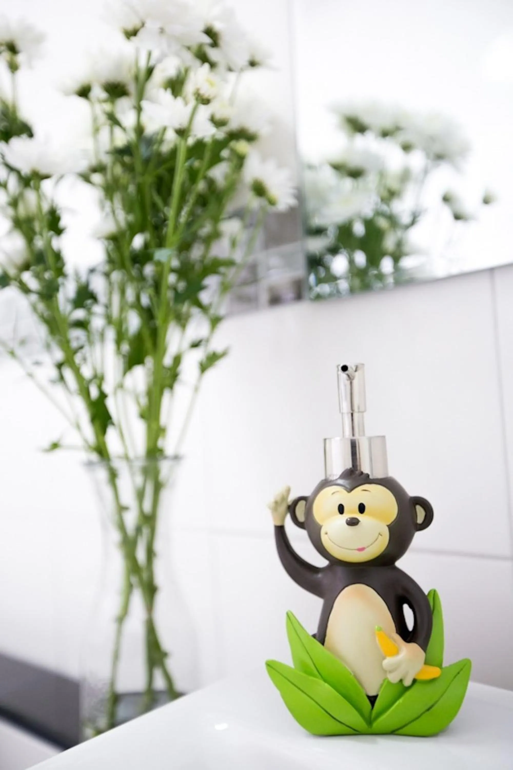 Decorative detail in White Monkey Guesthouse