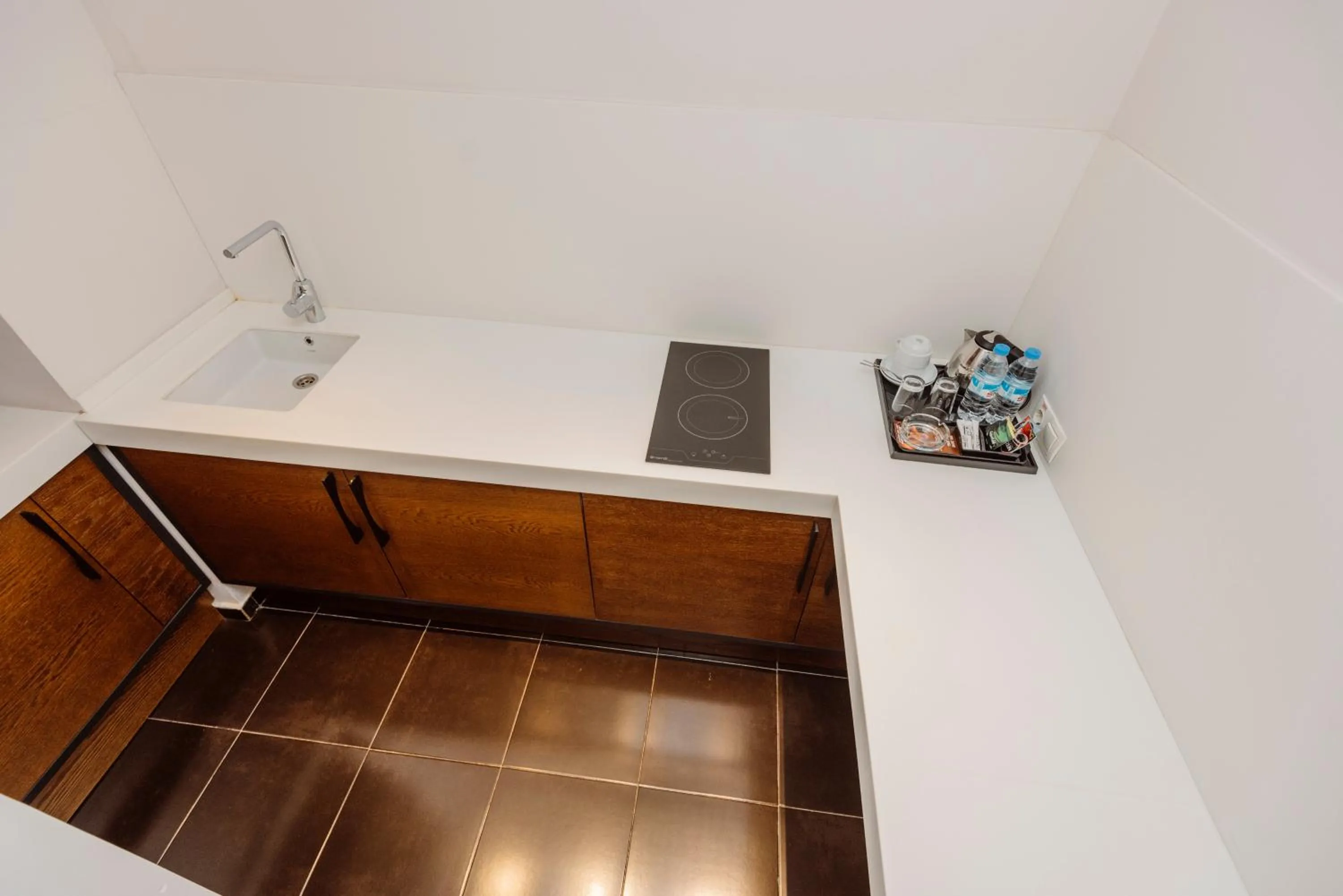 Kitchen or kitchenette in Golden Palace Batumi Hotel & Casino