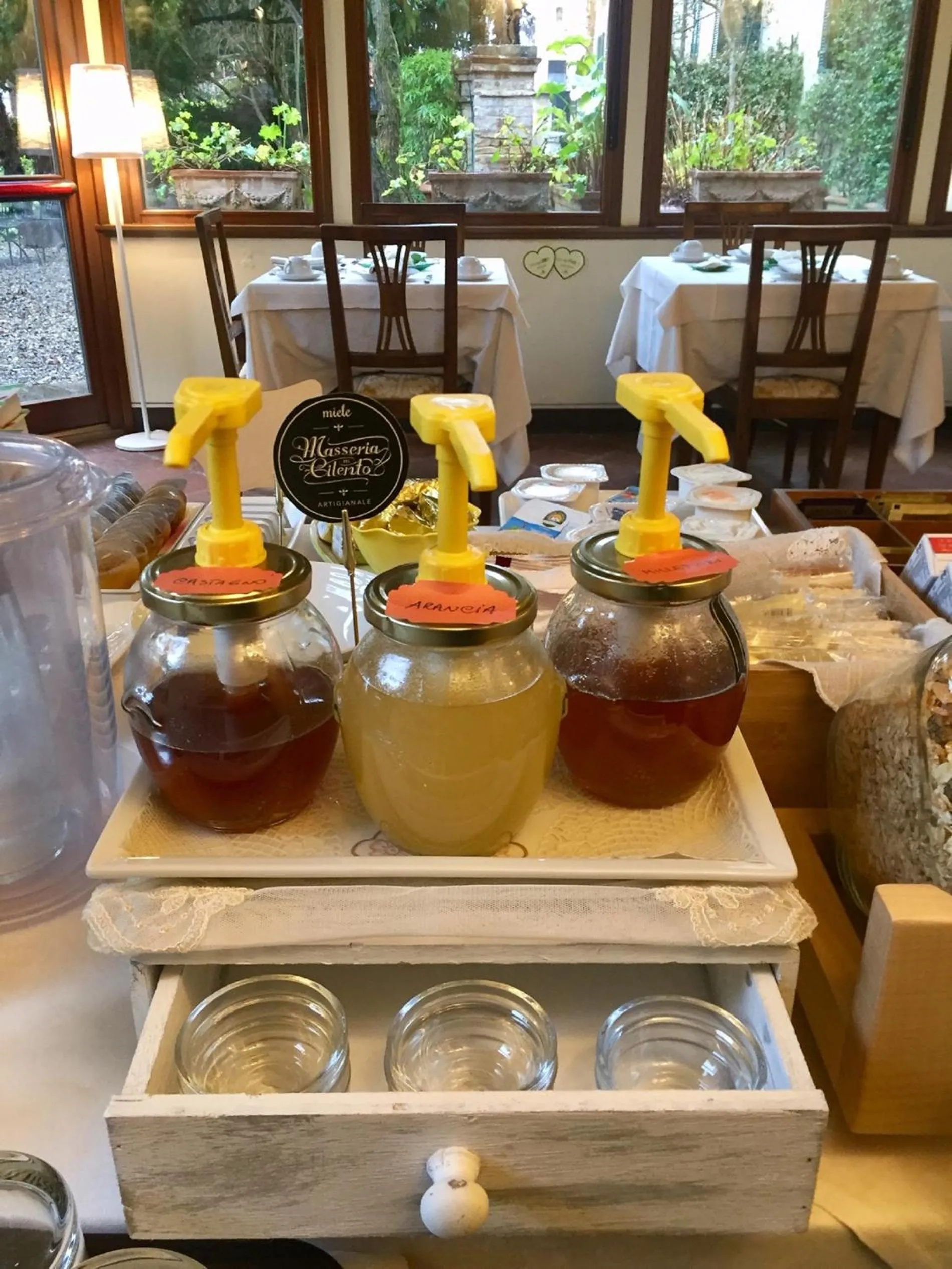 Breakfast in Hotel Santa Caterina