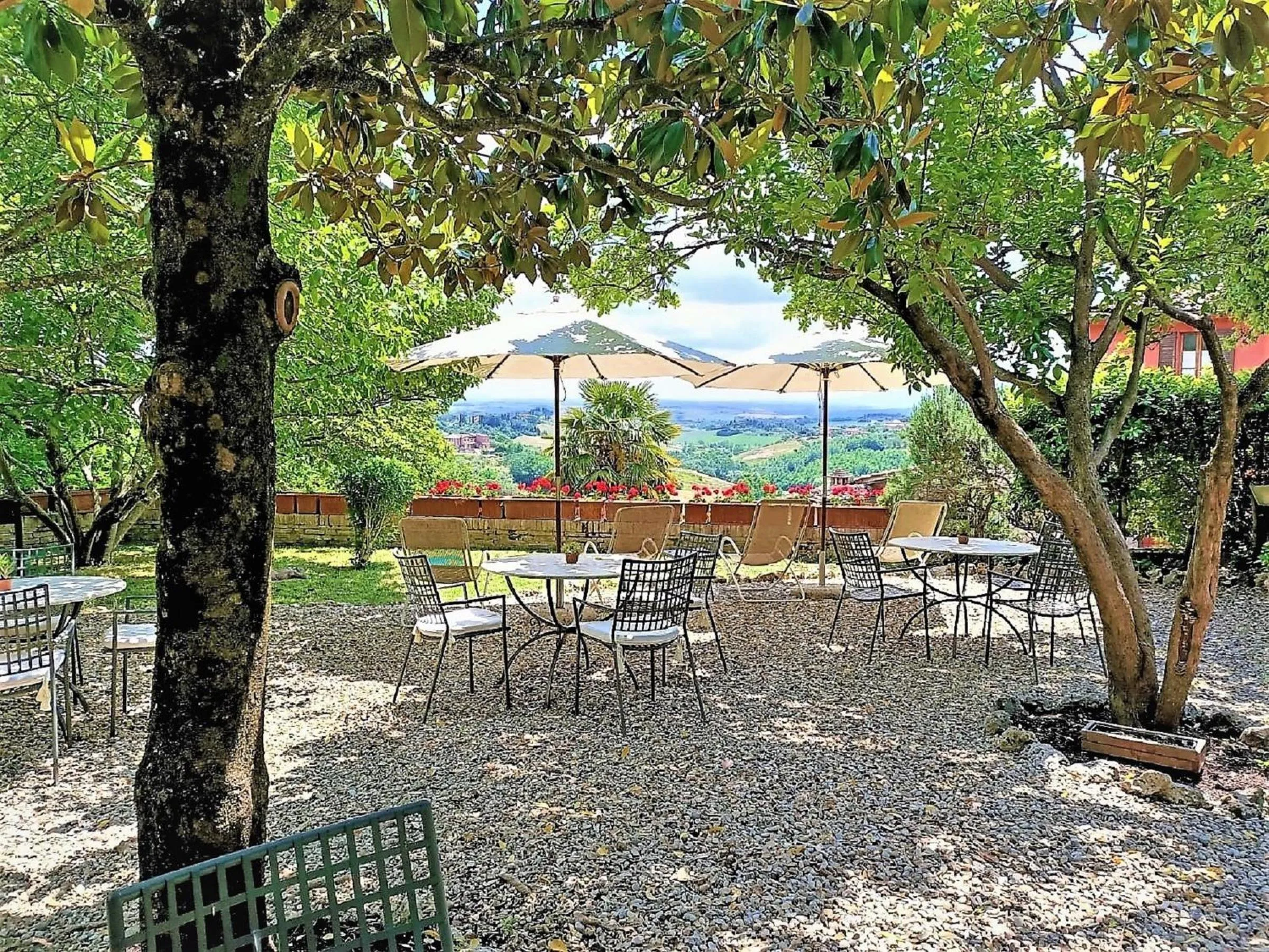 Garden in Hotel Santa Caterina