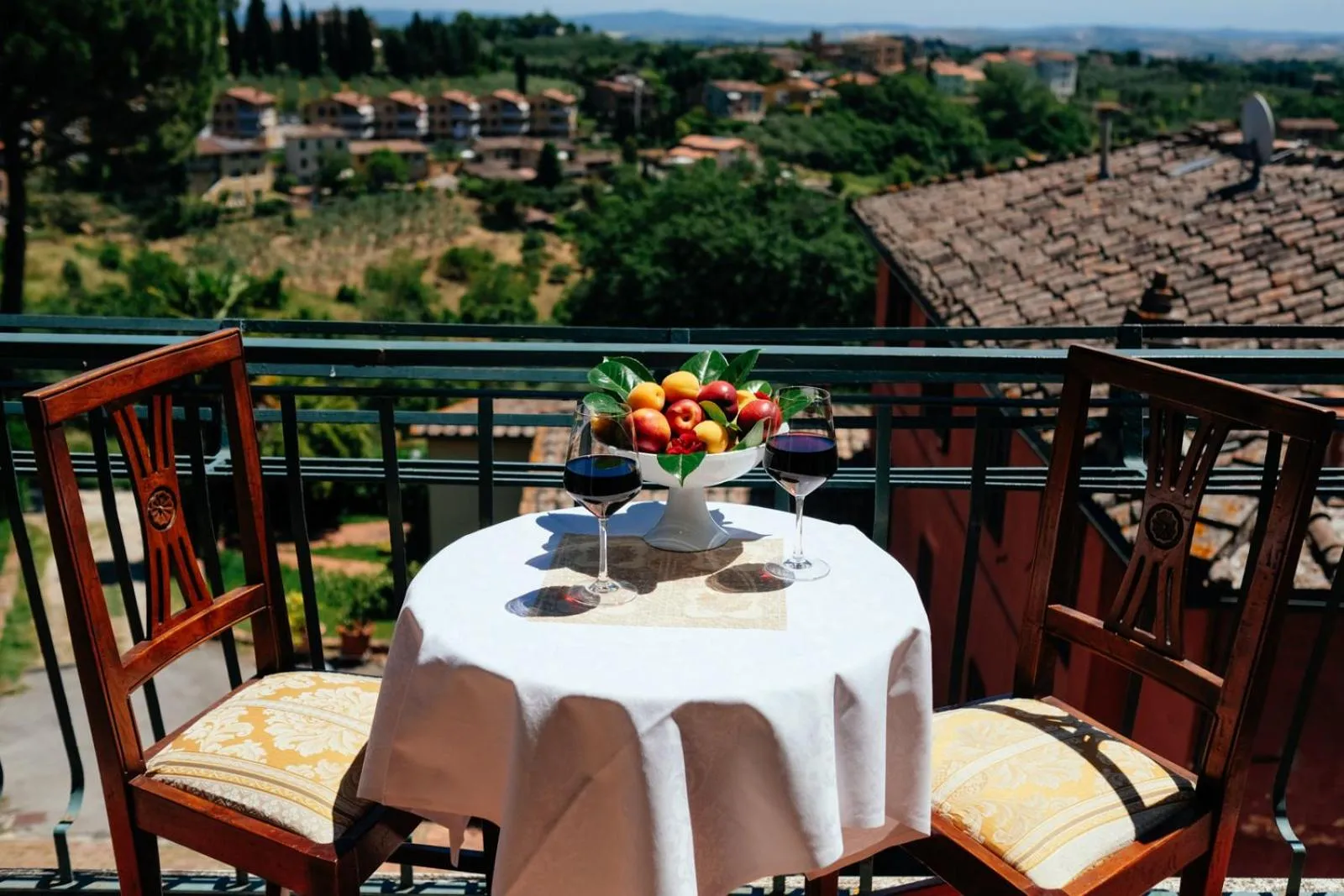 Balcony/Terrace in Hotel Santa Caterina
