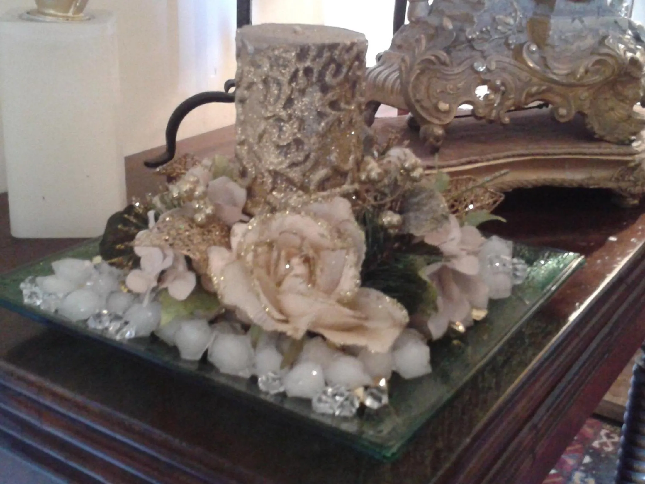 Decorative detail in Hotel Santa Caterina