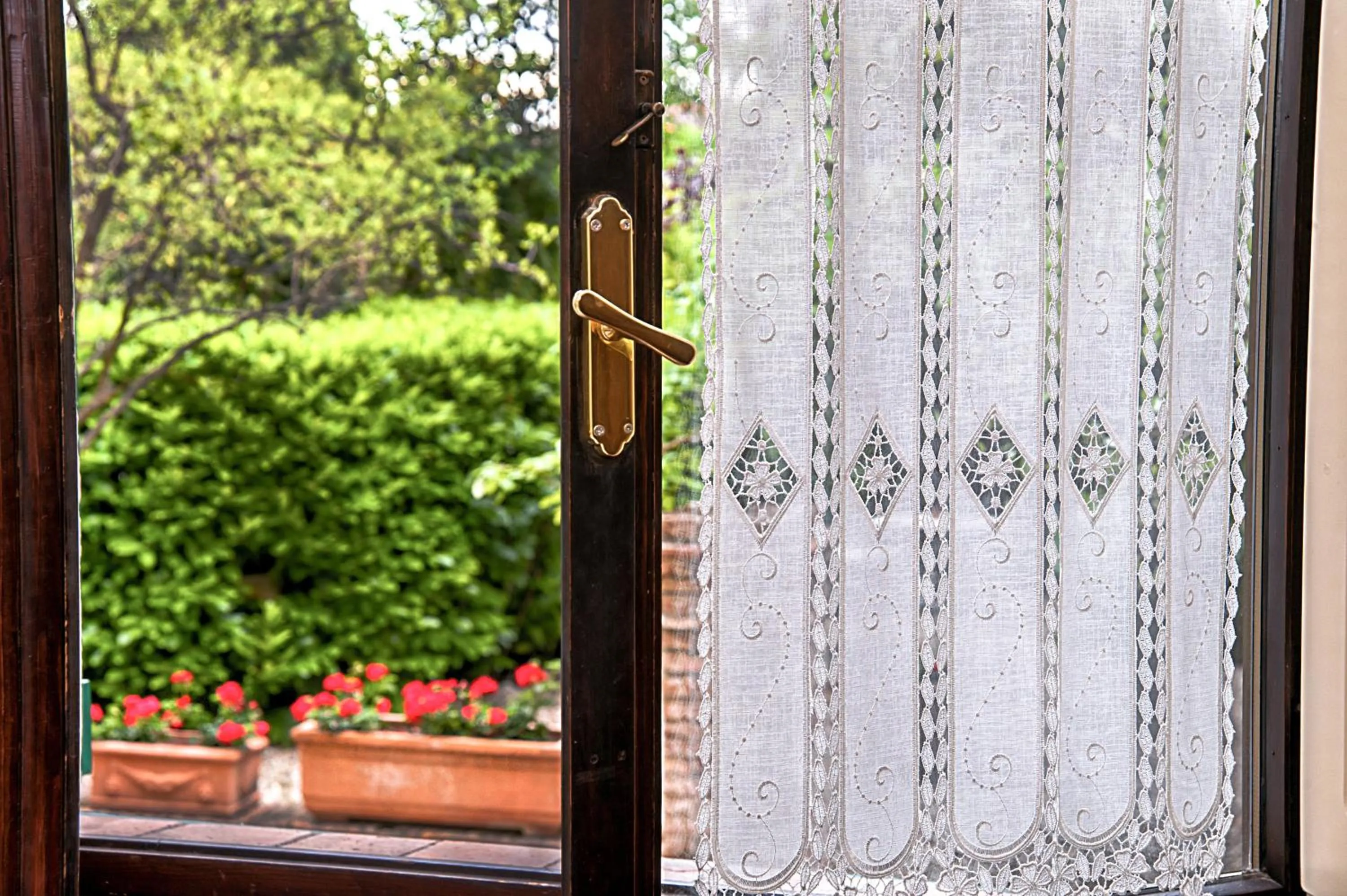 Decorative detail in Hotel Santa Caterina