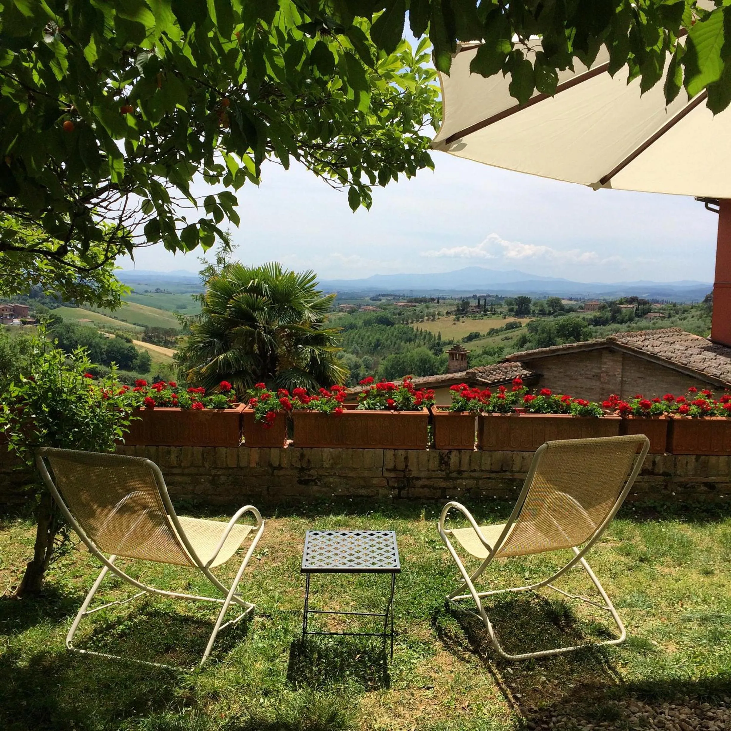 Garden in Hotel Santa Caterina