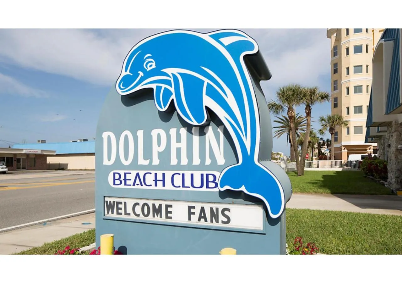 Property logo or sign in Dolphin Beach Club