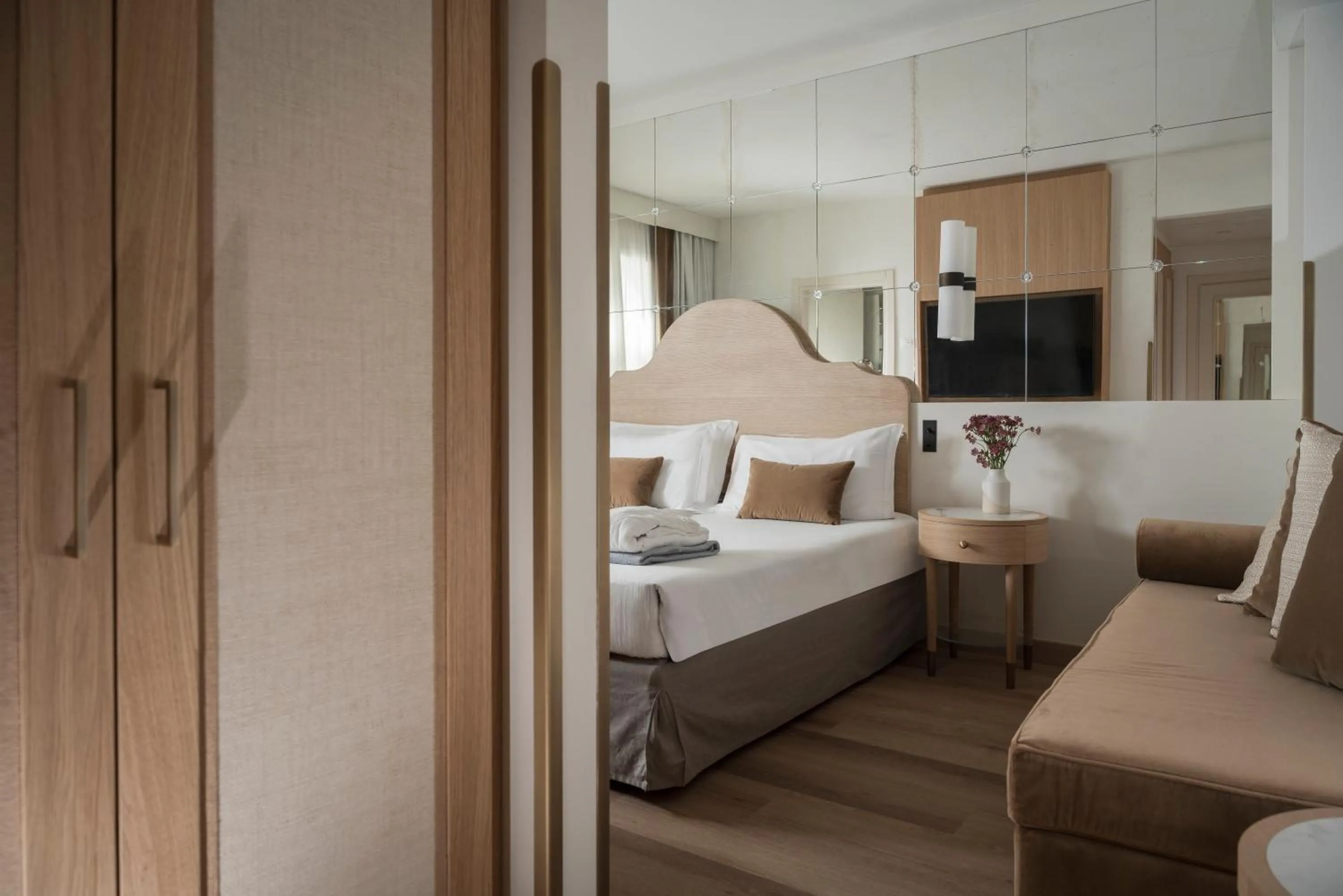 Bedroom, Bed in Hotel Mioni Pezzato