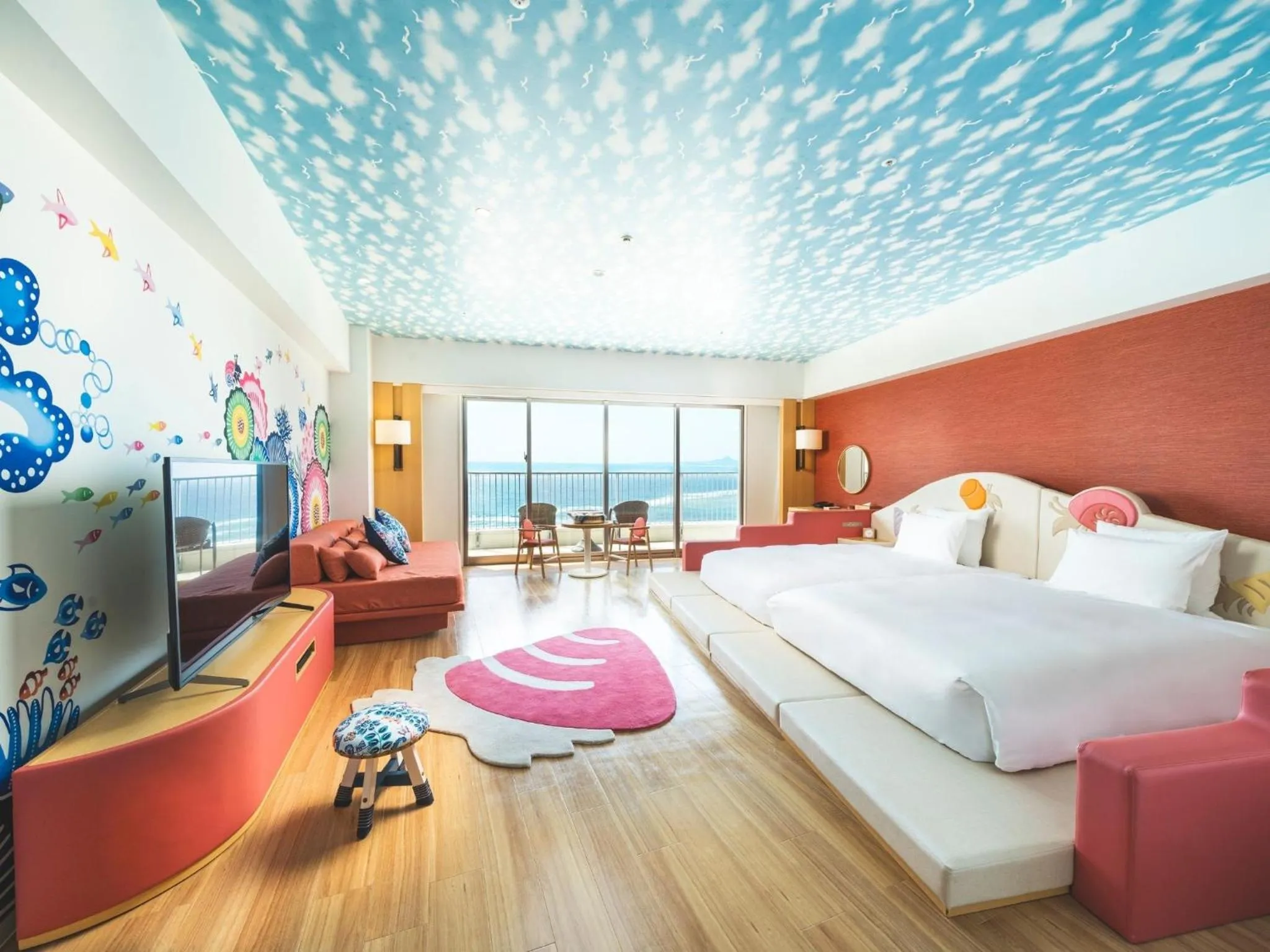 Photo of the whole room, Bed in The Orion Hotel Motobu Resort & Spa