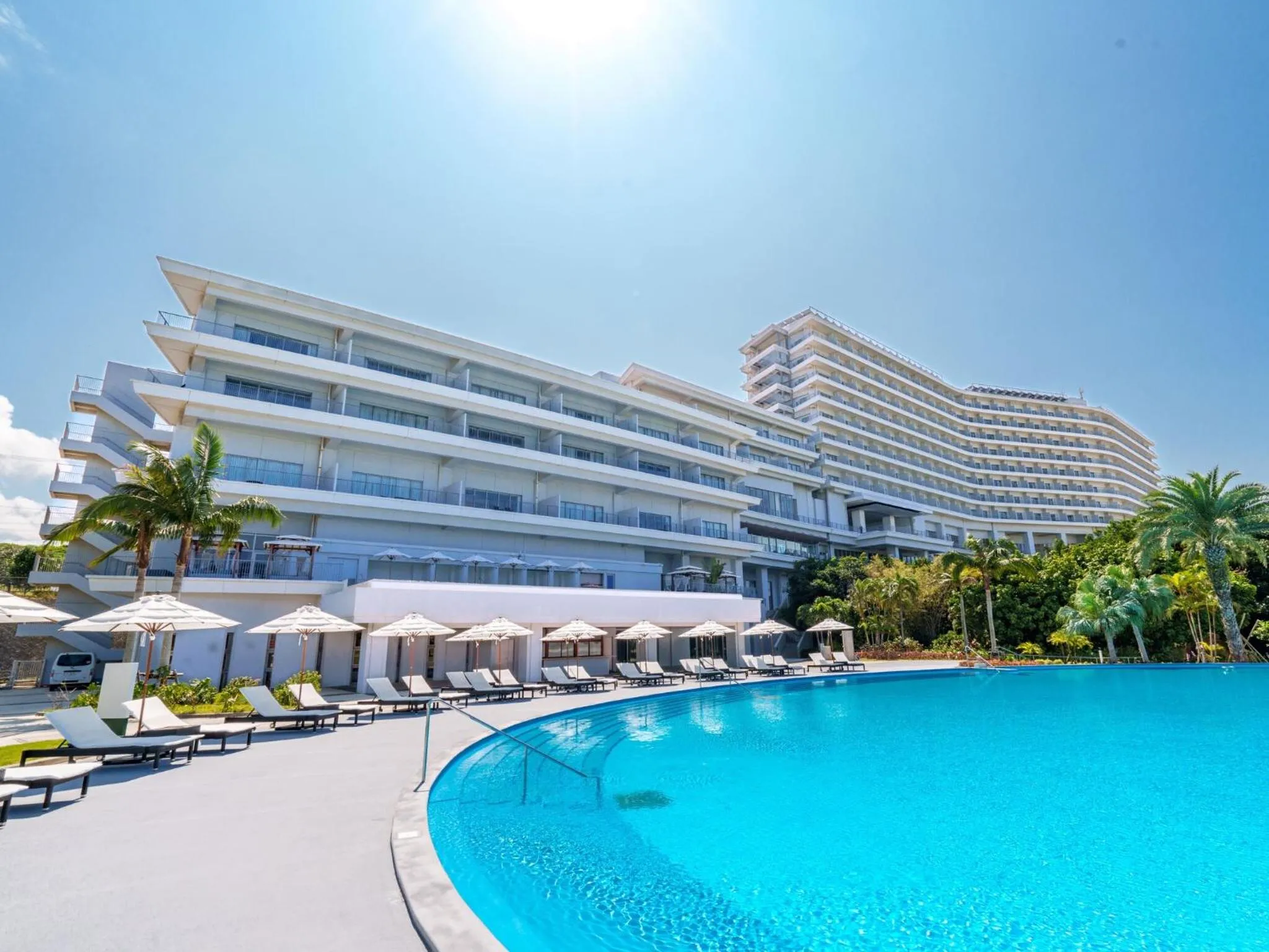 Swimming pool in The Orion Hotel Motobu Resort & Spa