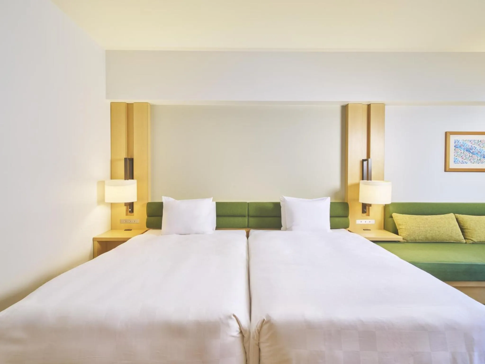 Photo of the whole room, Bed in The Orion Hotel Motobu Resort & Spa