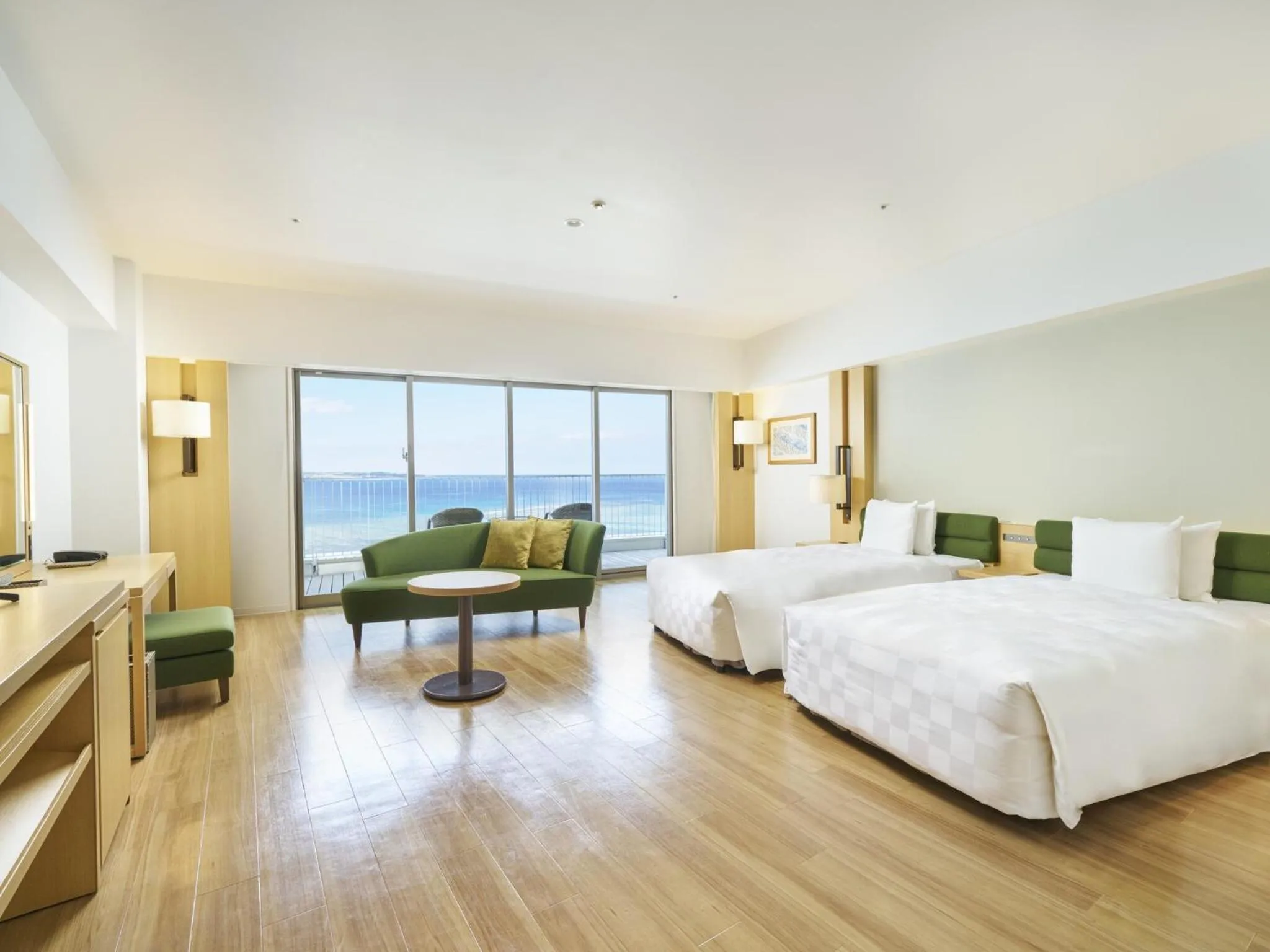 Photo of the whole room, Bed in The Orion Hotel Motobu Resort & Spa