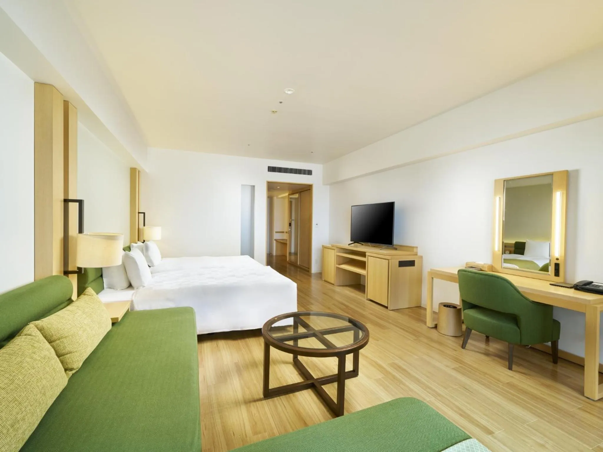 Photo of the whole room, Bed in The Orion Hotel Motobu Resort & Spa