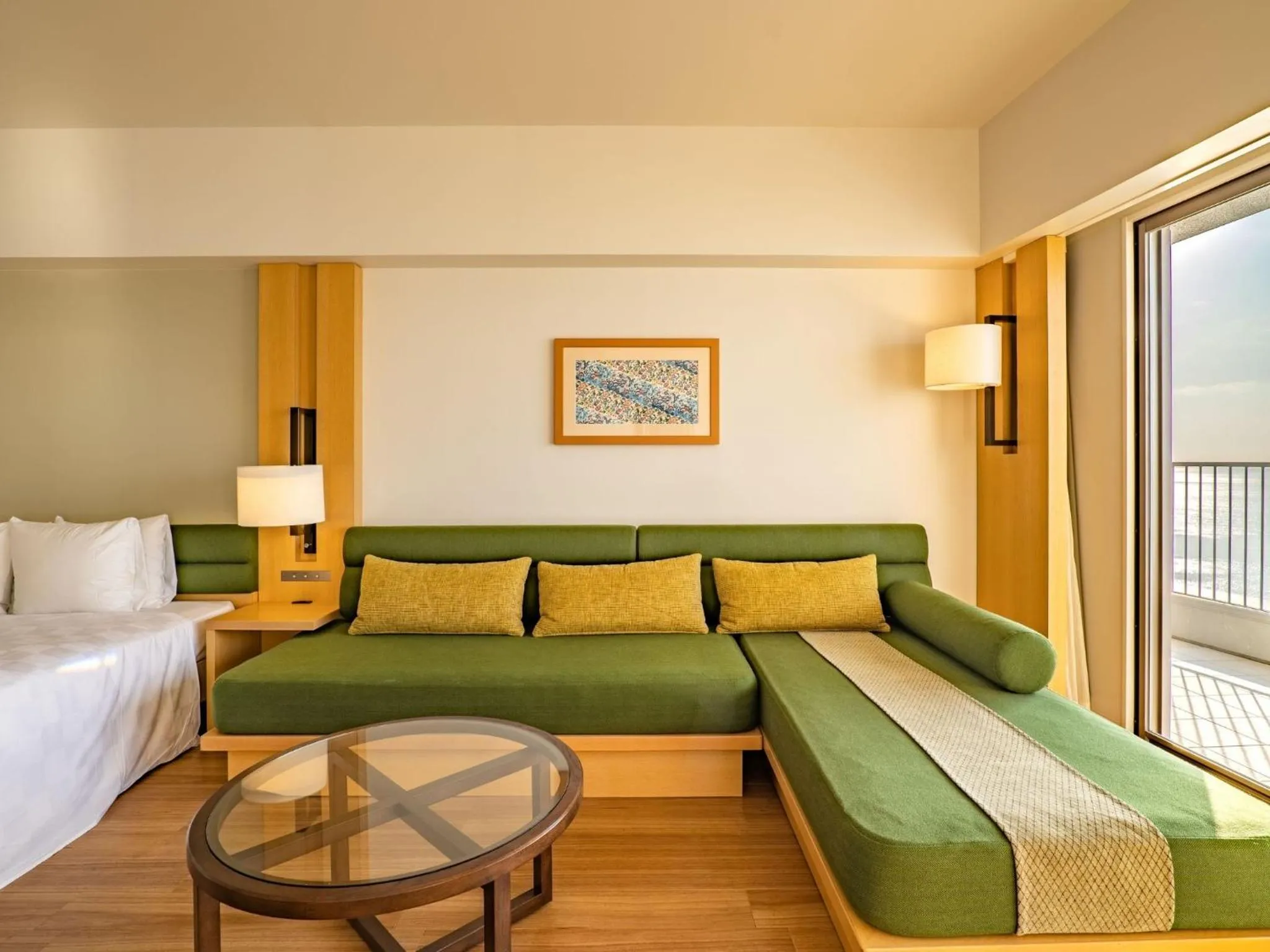 Photo of the whole room, Bed in The Orion Hotel Motobu Resort & Spa