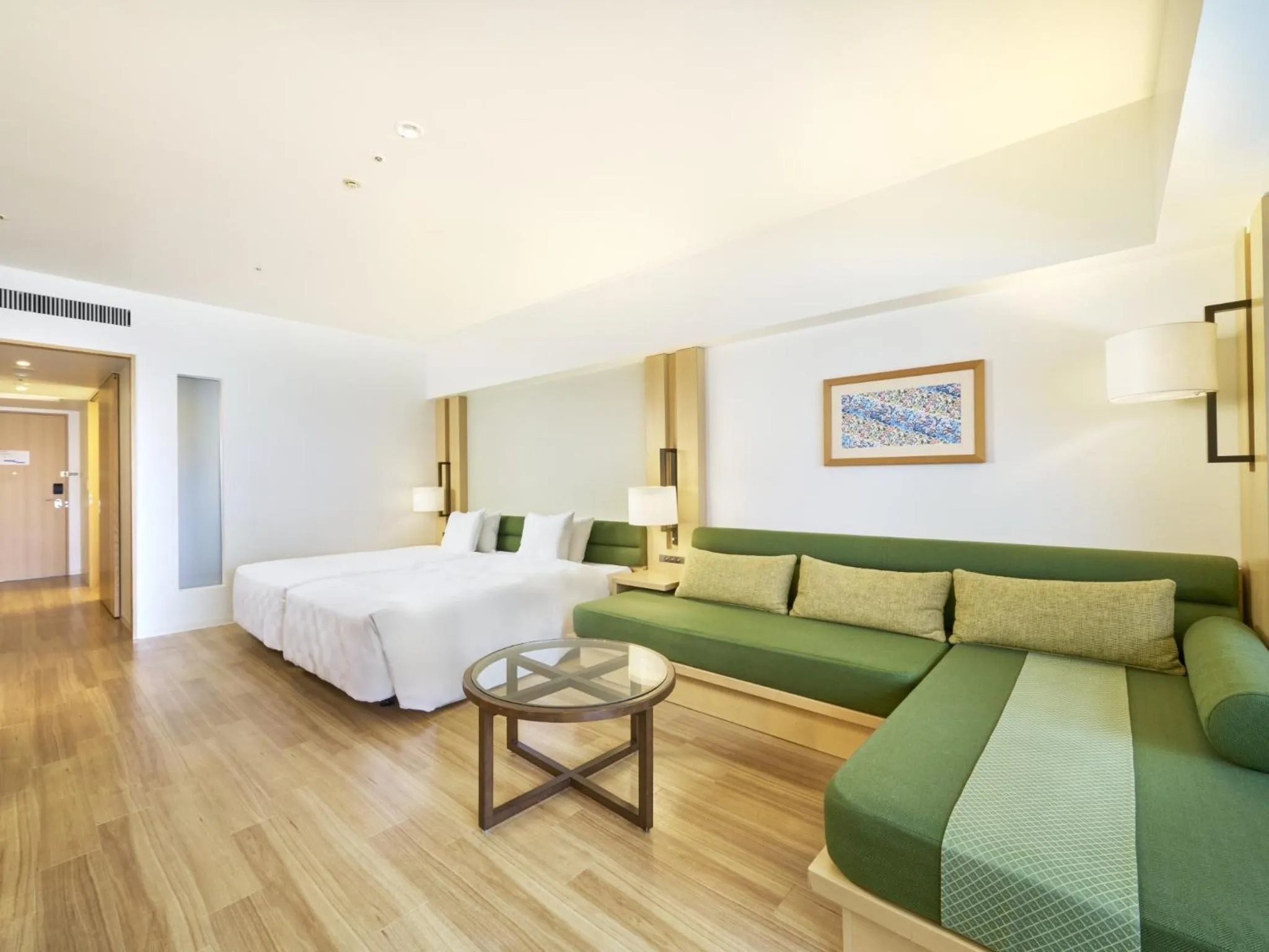 Photo of the whole room, Bed in The Orion Hotel Motobu Resort & Spa