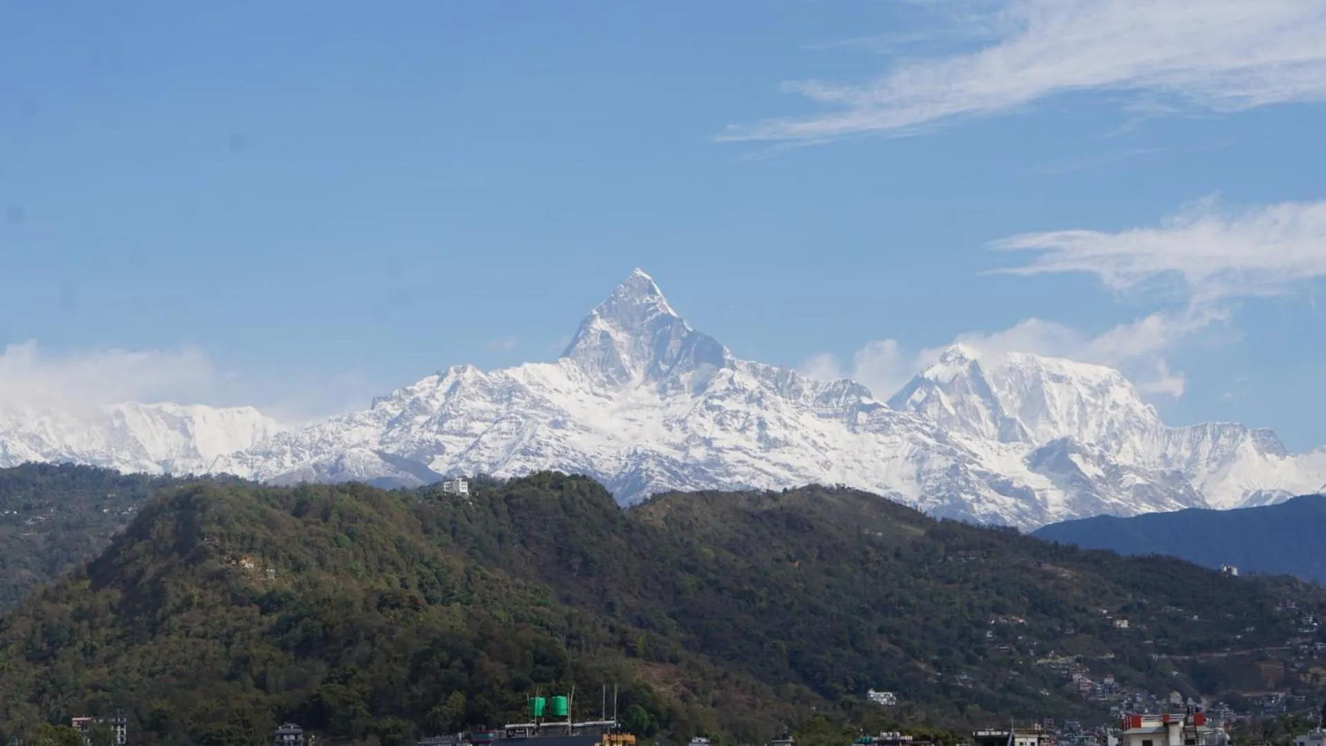 Natural landscape in Hotel Mountain View - Lakeside Pokhara