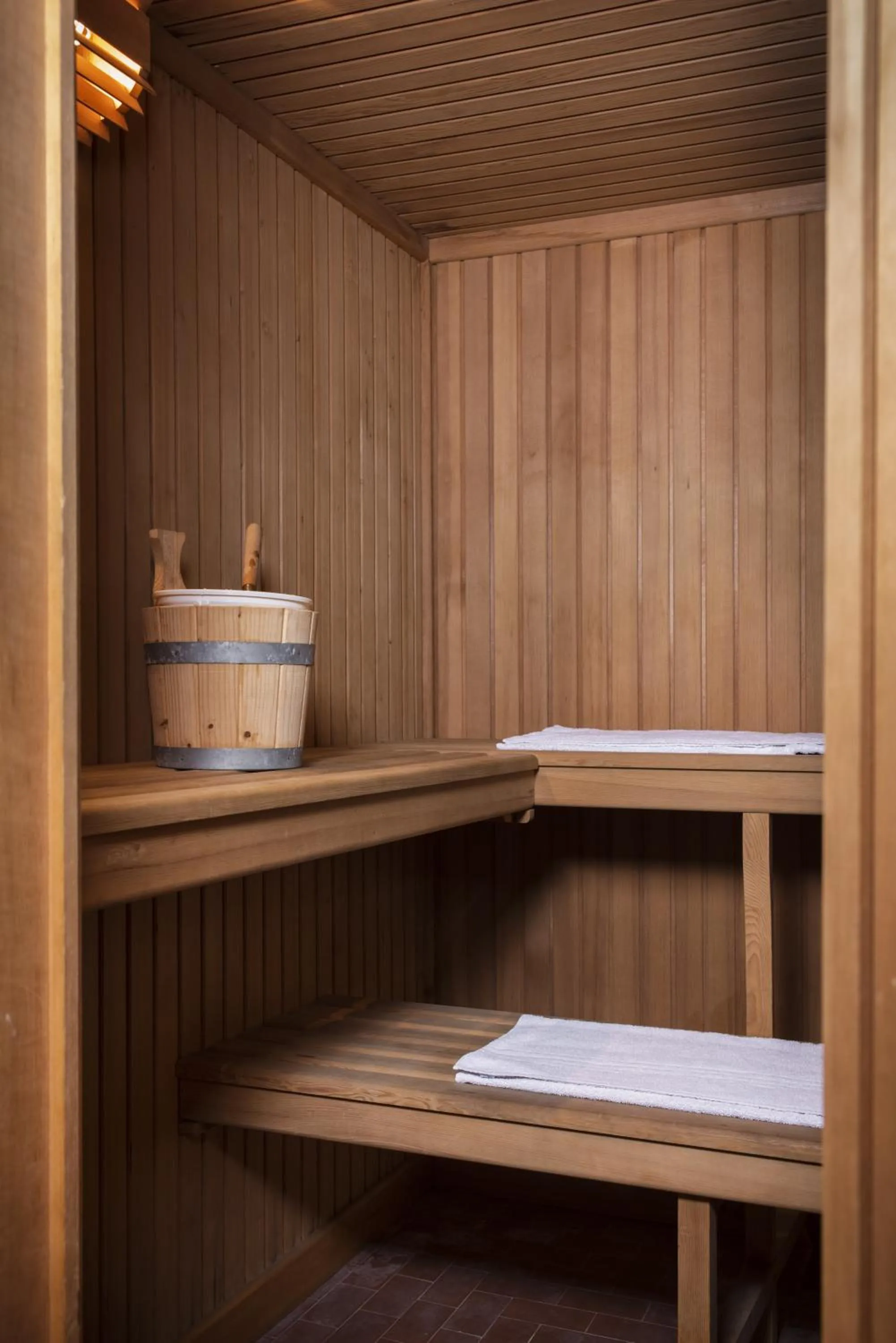 Sauna in Hotel Parma e Oriente Wellness & Spa