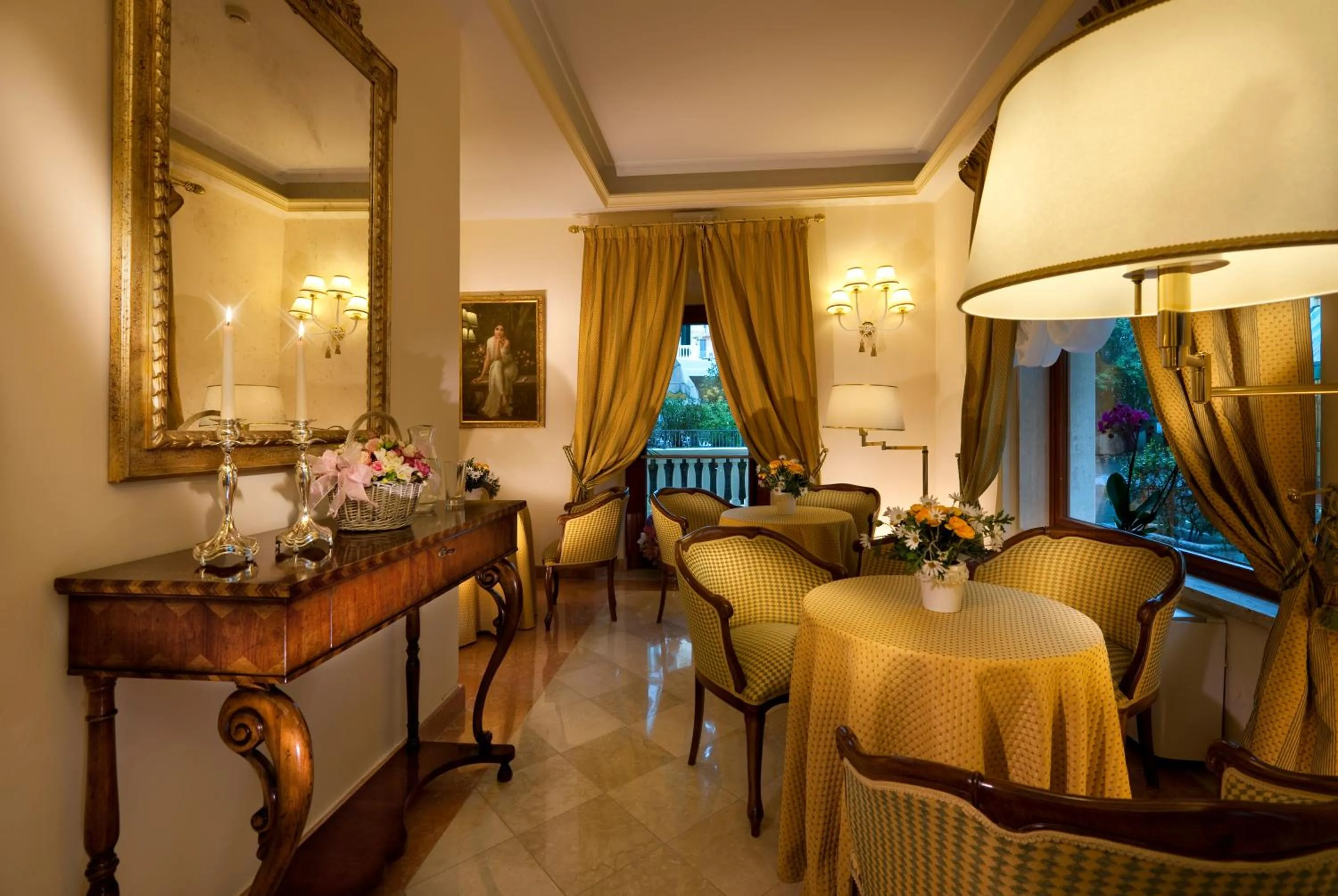 Living room in Hotel Parma e Oriente Wellness & Spa