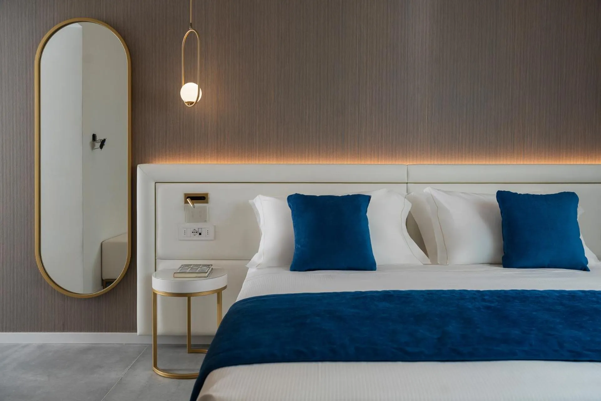 Bedroom, Bed in Hotel Parma e Oriente Wellness & Spa