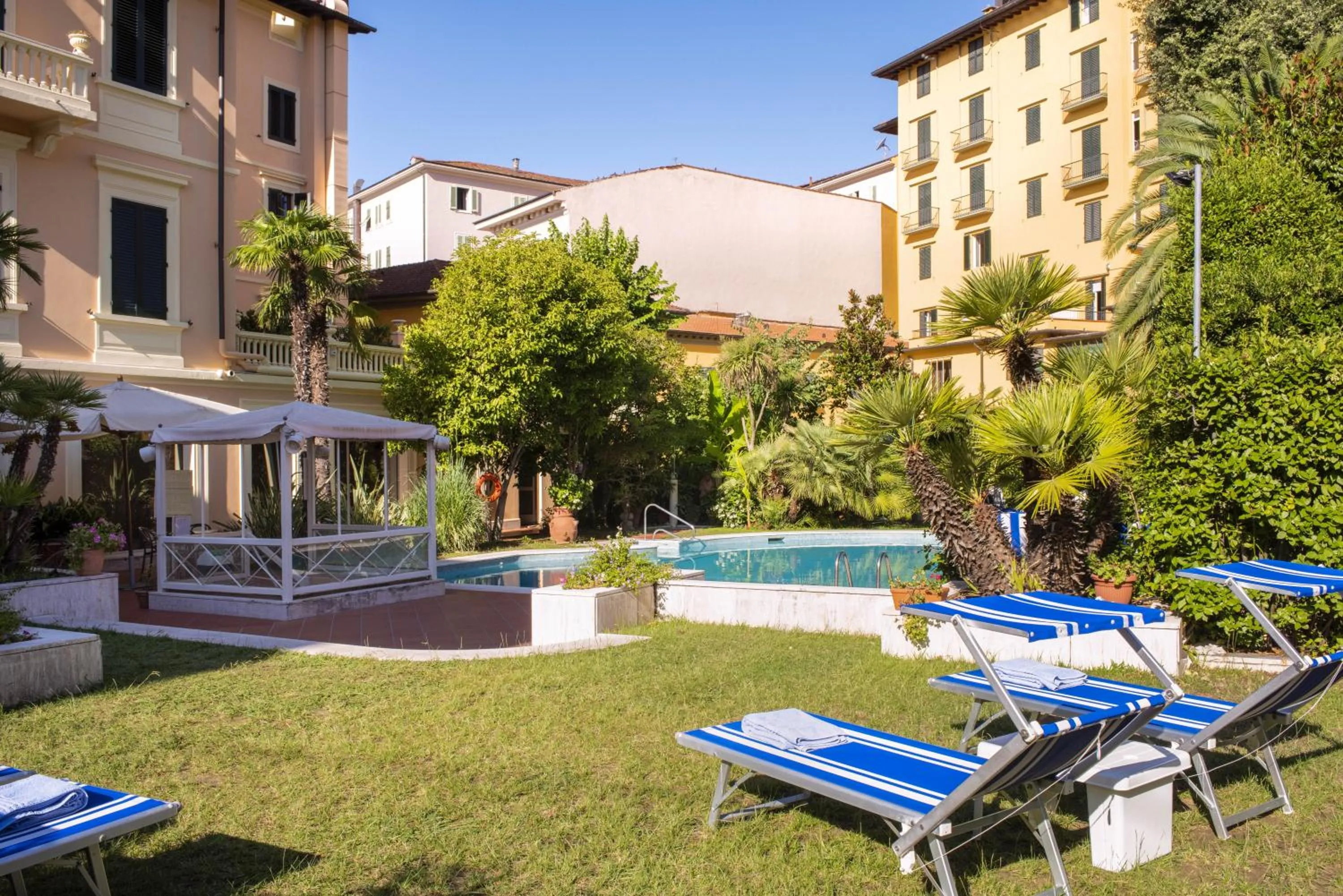 Garden in Hotel Parma e Oriente Wellness & Spa