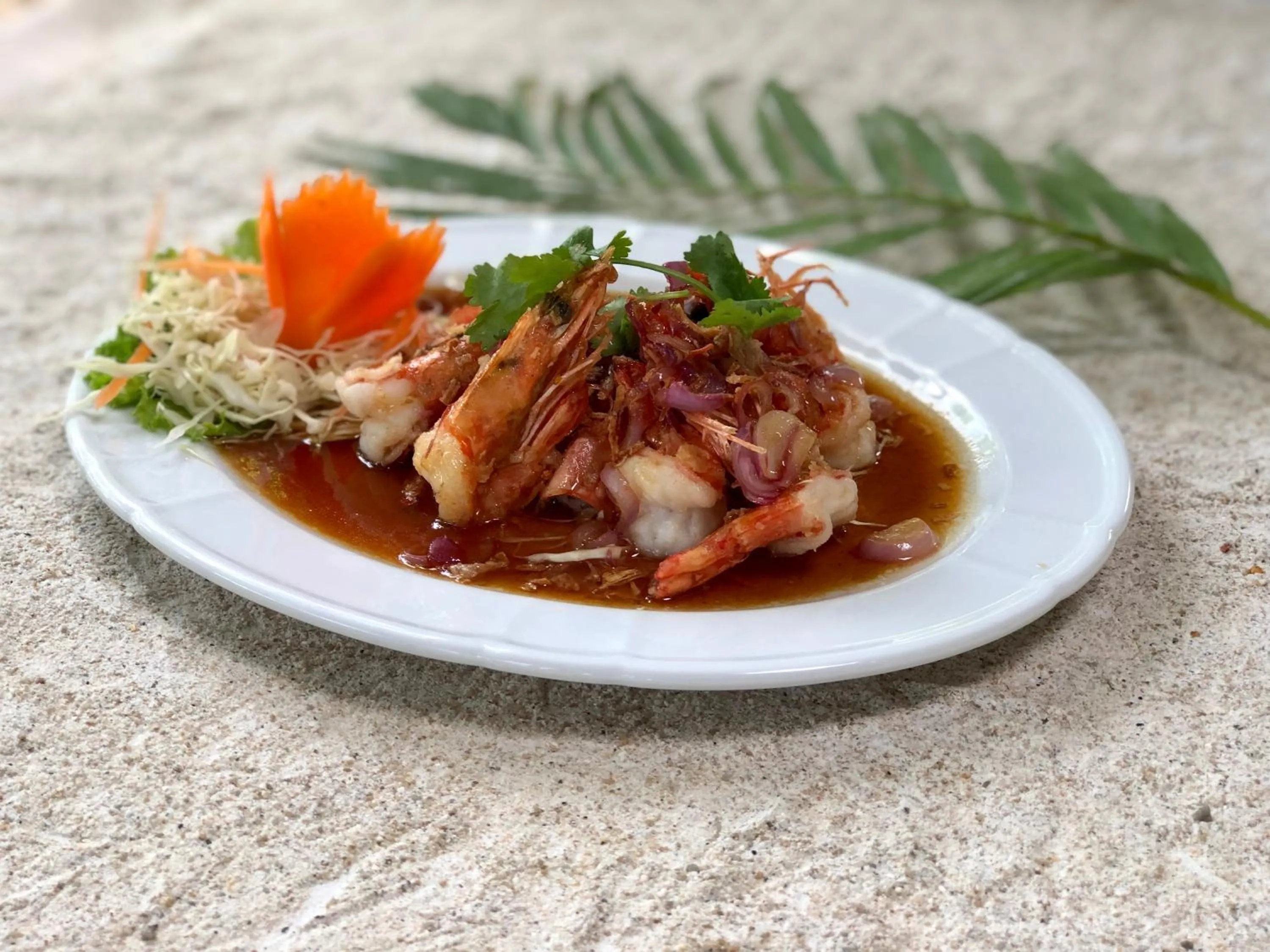 Food in Deng's kamala beach Guesthouse