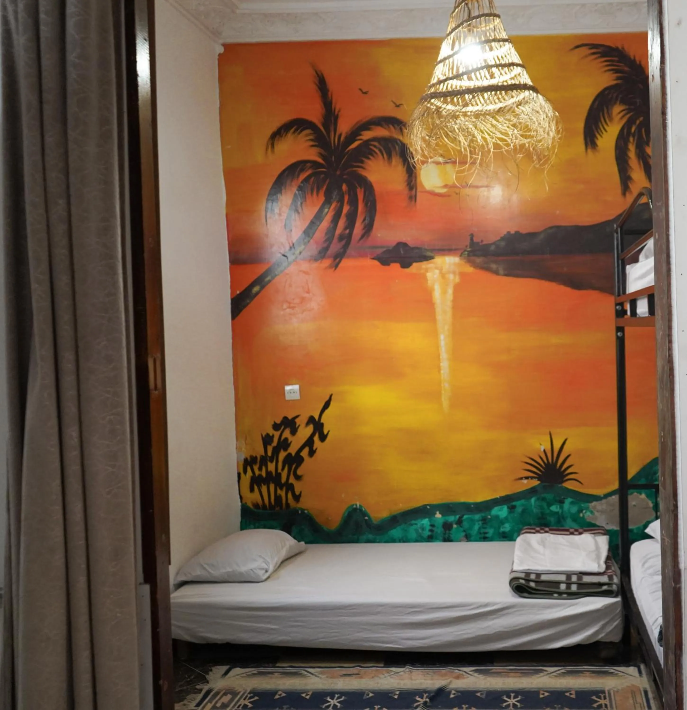 Bed in Vibe Surf Morocco