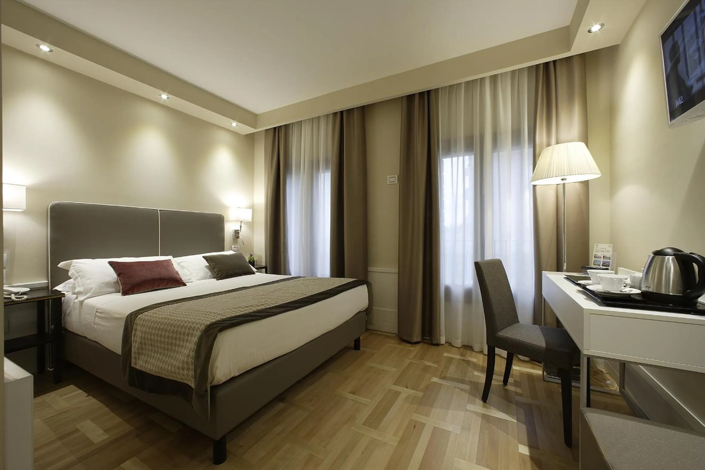 Bed in Hotel Forte del 48